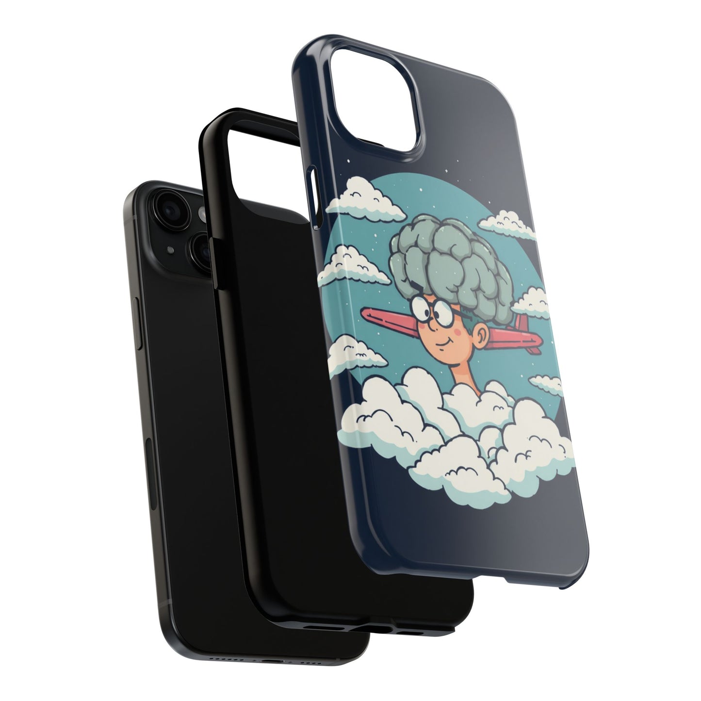 Creative Cloud Phone Case - Quirky Design for Unique Individuals