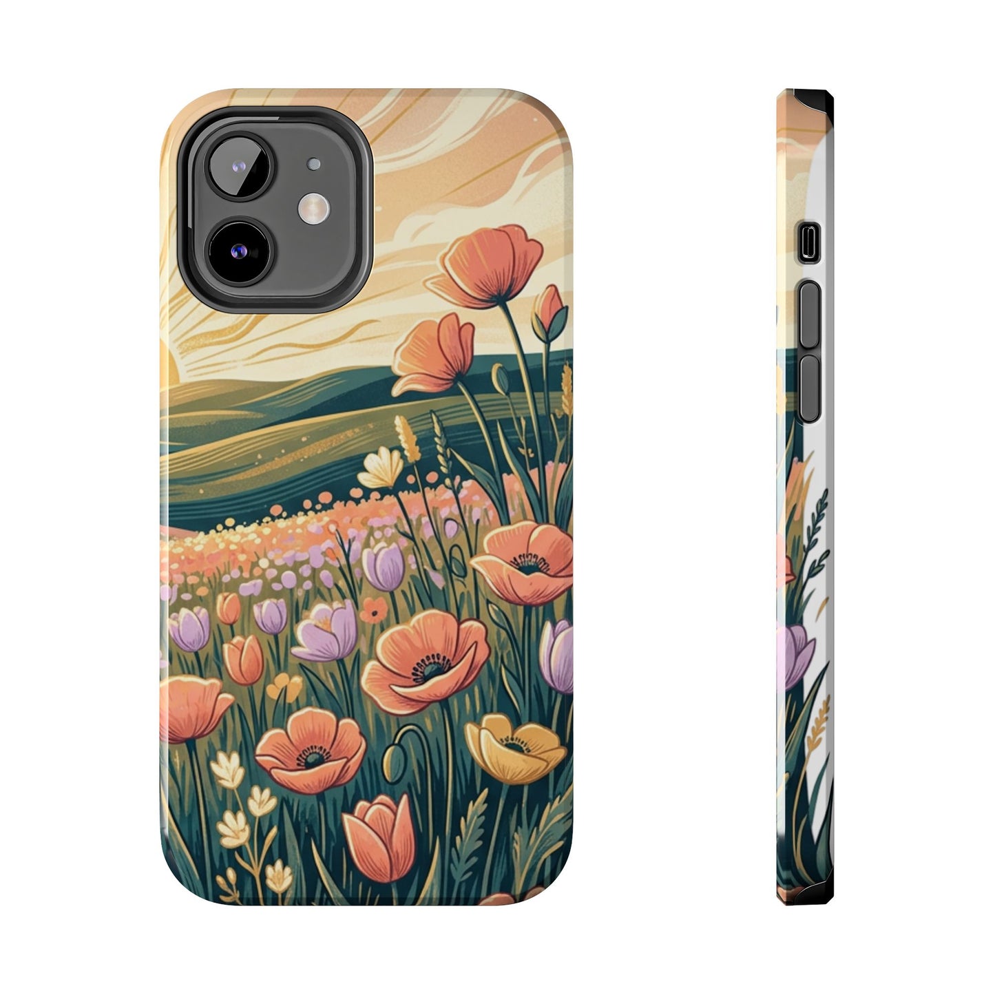 Floral Sunrise iPhone Case — Land of Flowers Design