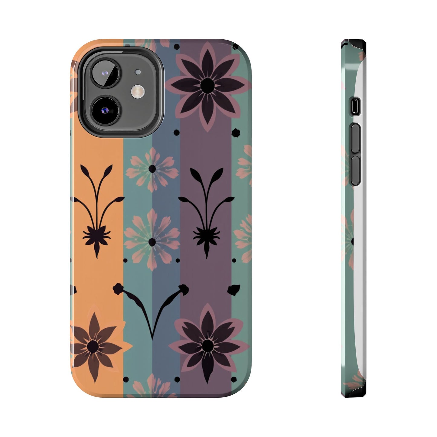 Boho Floral Tough Phone Cases - Durable & Stylish Protection - for iPhone