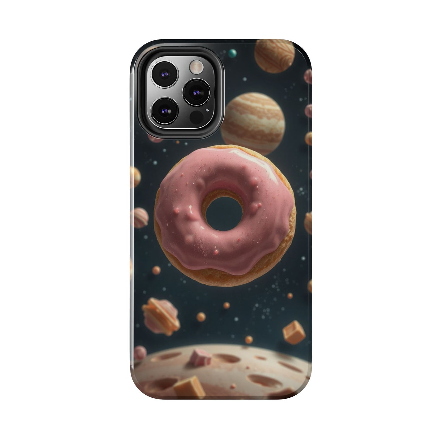 Galaxy Donut Tough Phone Case - Durable & Stylish Protective Cover
