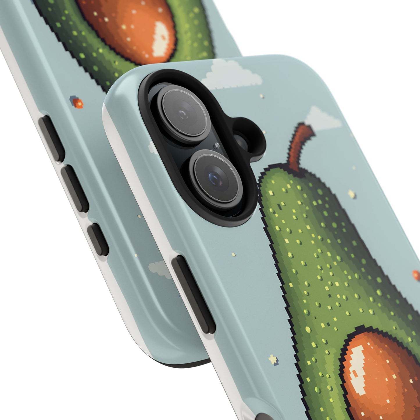 Pixel Avocado Tough Phone Case - Perfect for Foodies & Nature Lovers - for iPhone