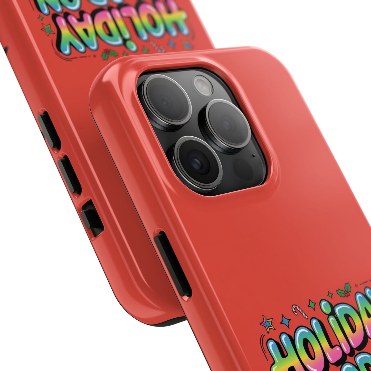 Holiday Mood ON Text - Tough Phone Case for iPhone