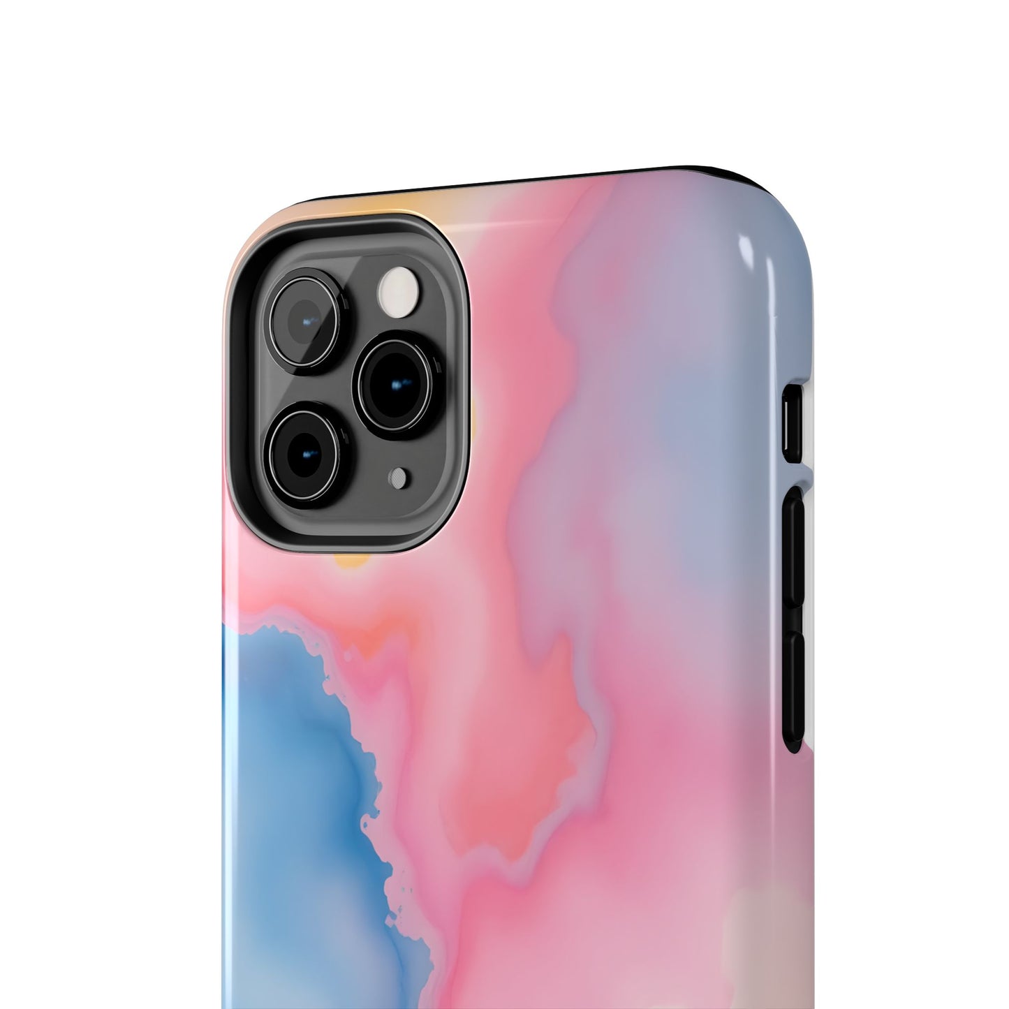 Painted Watercolor Tough Phone Case - Durable Protection with Artistic Vibes - for iPhone