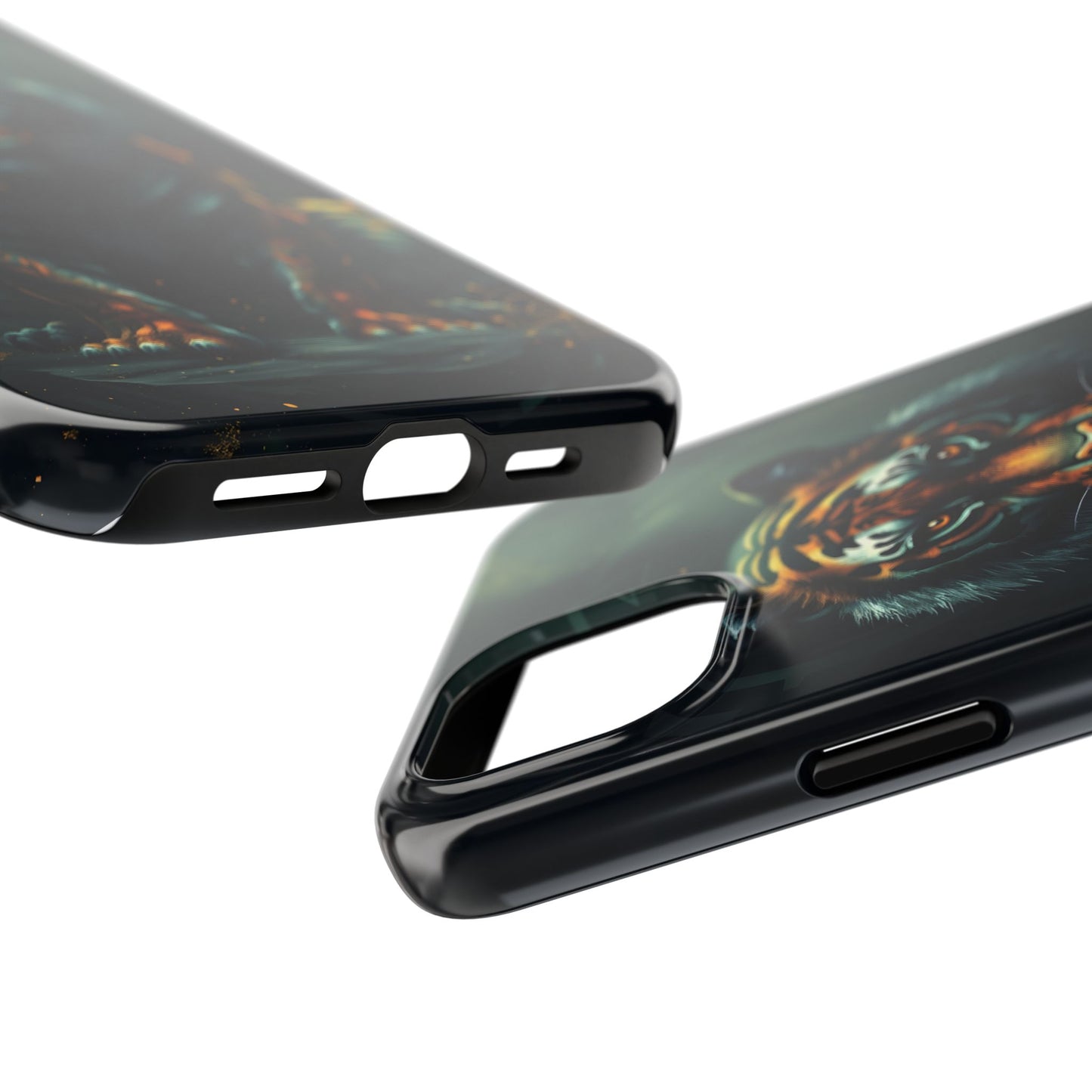 Fierce Mystical Tiger Tough Phone Case | Durable Protection for Nature Lovers - for iPhone