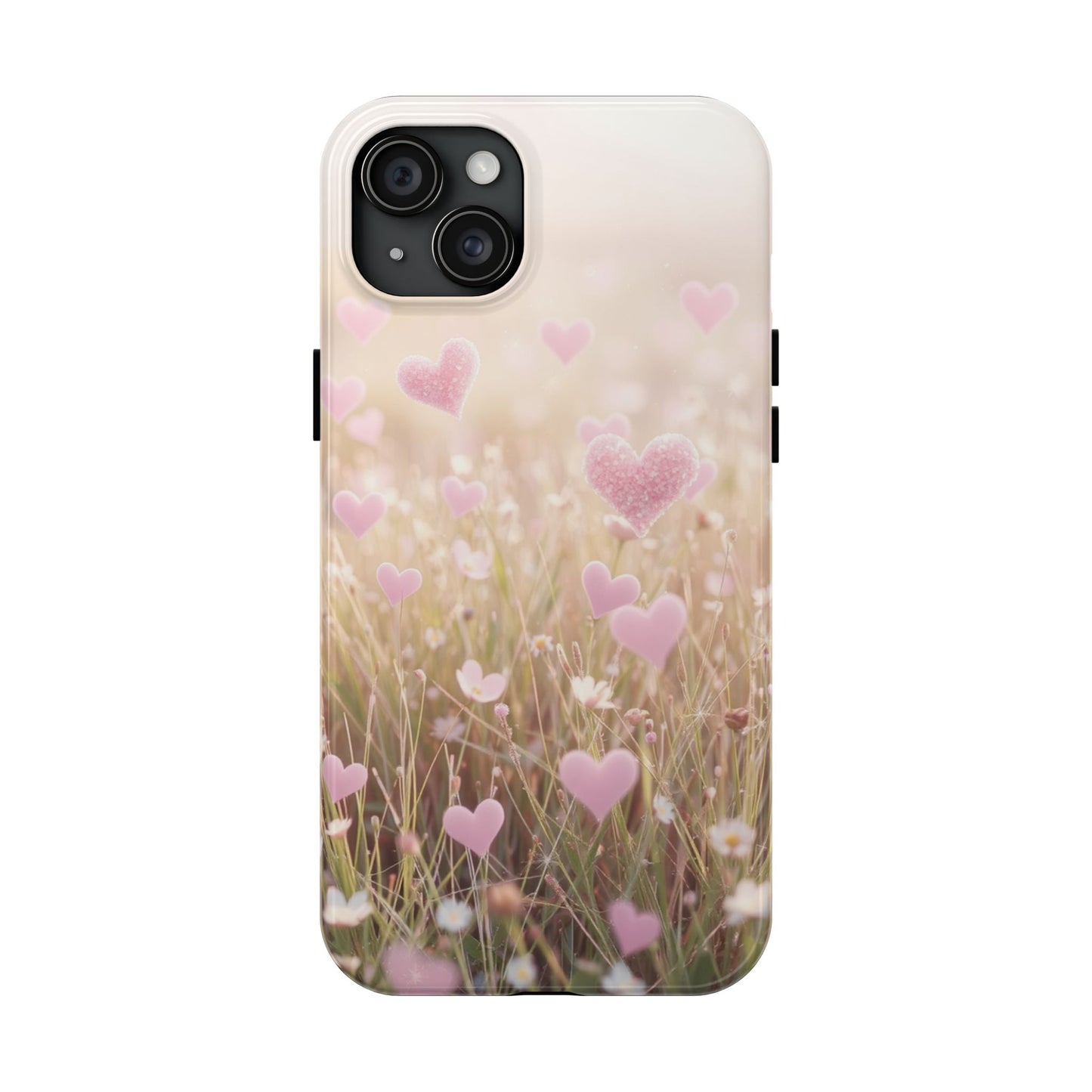 Romantic Hearts Tough Phone Case - Perfect for Lovers and Celebrations