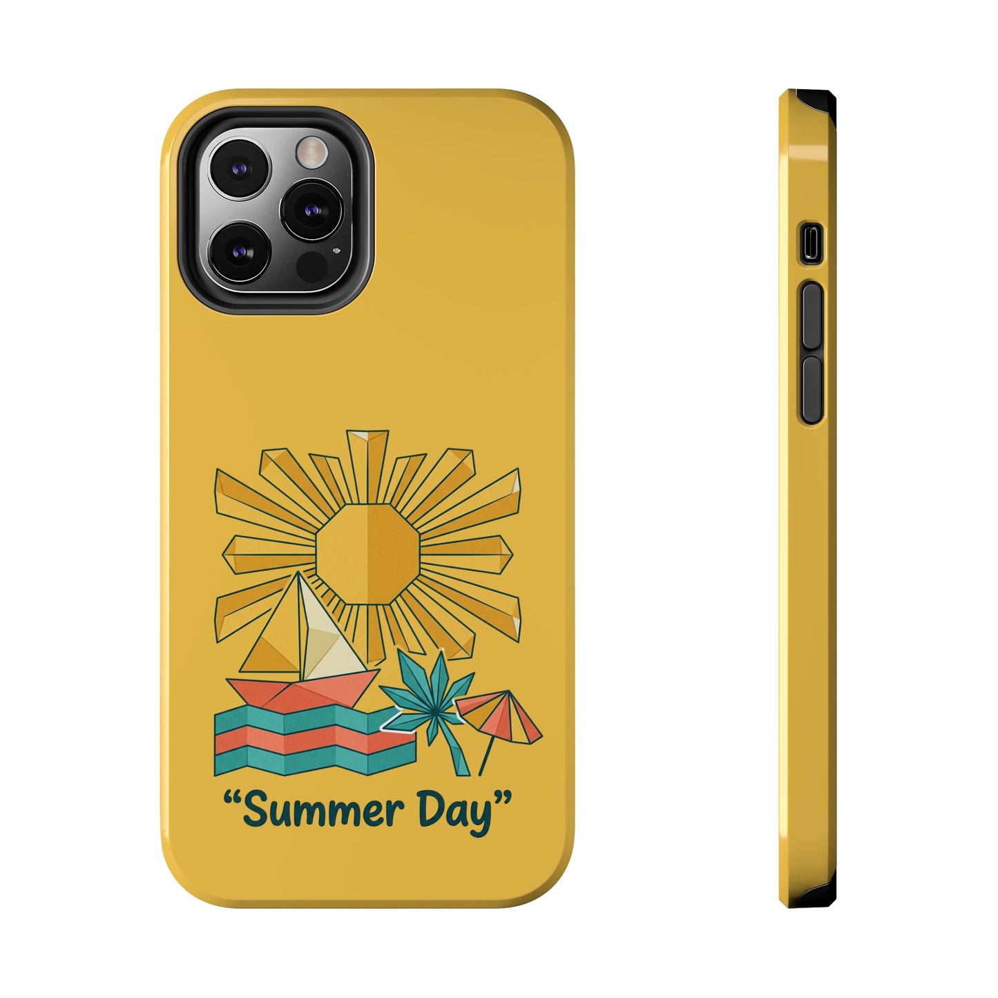 Summer Day Origami iPhone Case — Tough Protective Cover