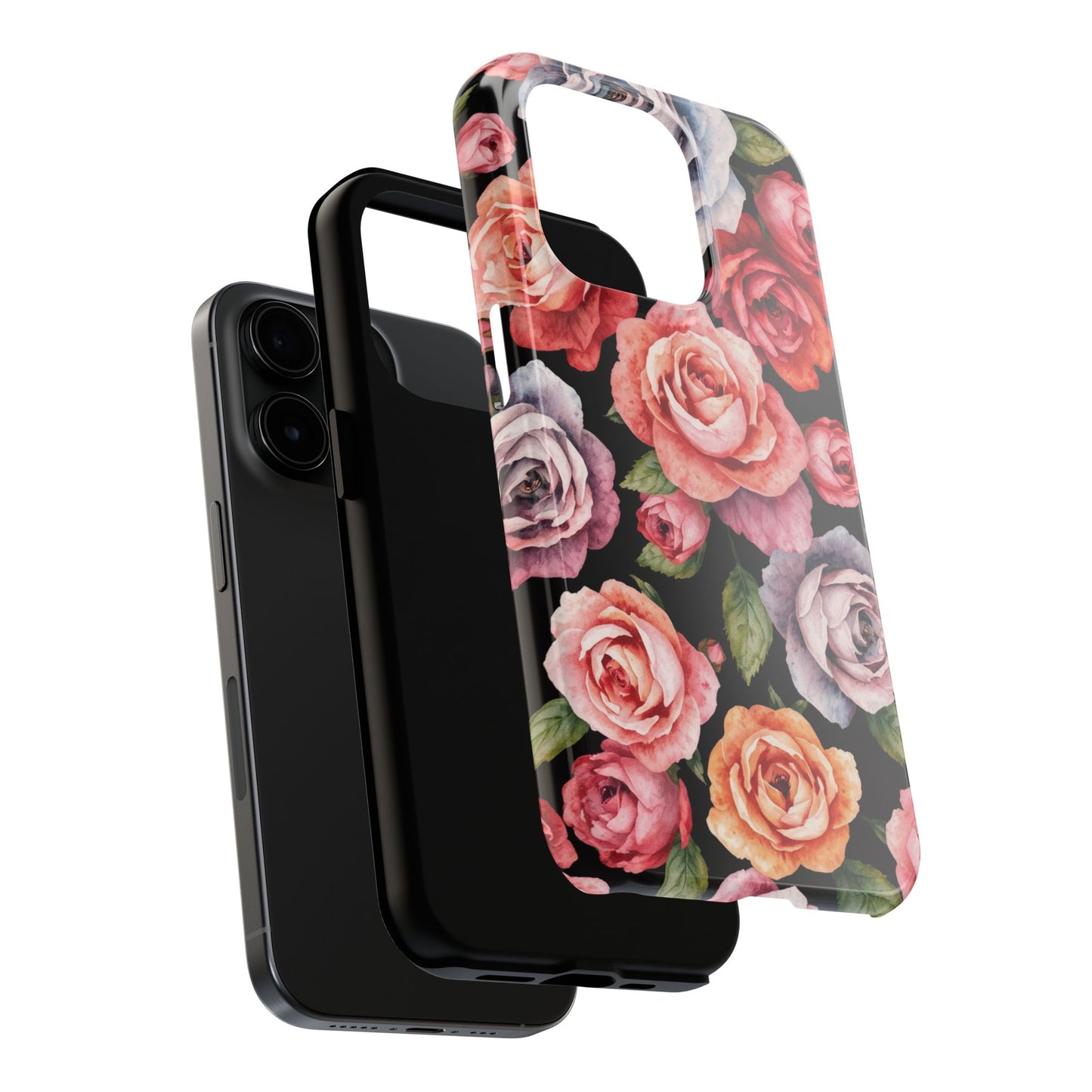 Elegant Floral Tough Phone Case - Perfect for Nature Lovers - for iPhone