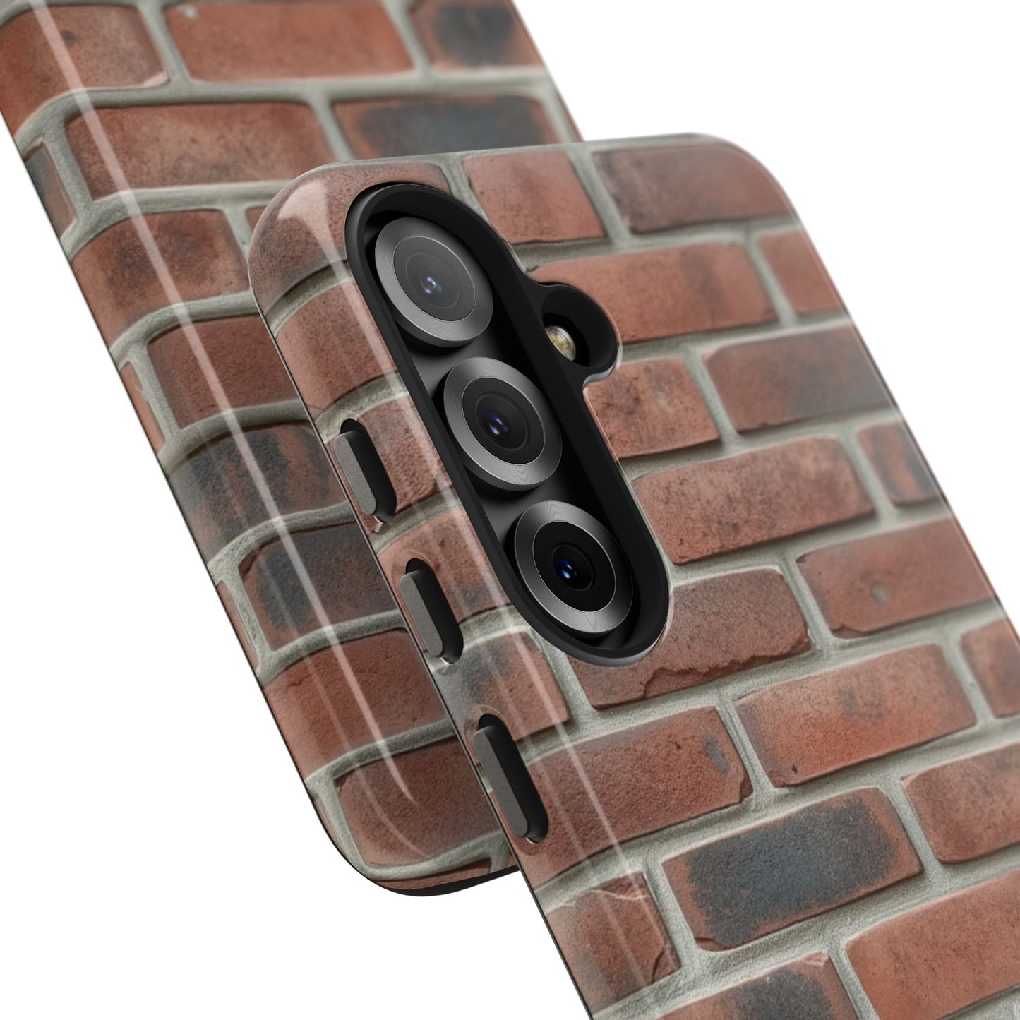 Brick Wall Tough Phone Case - Durable Protection with Urban Style