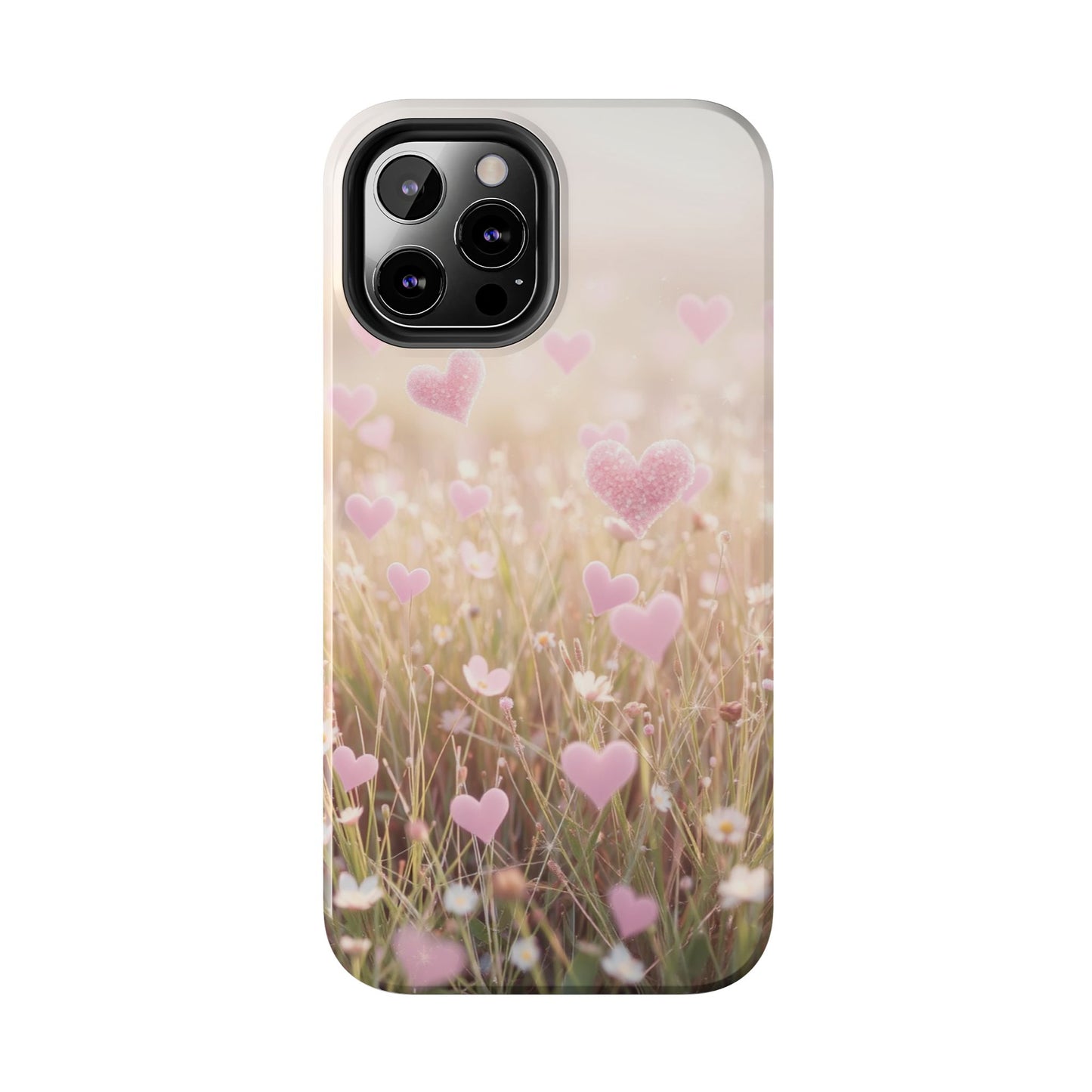 Romantic Hearts Tough Phone Case - Perfect for Lovers and Celebrations