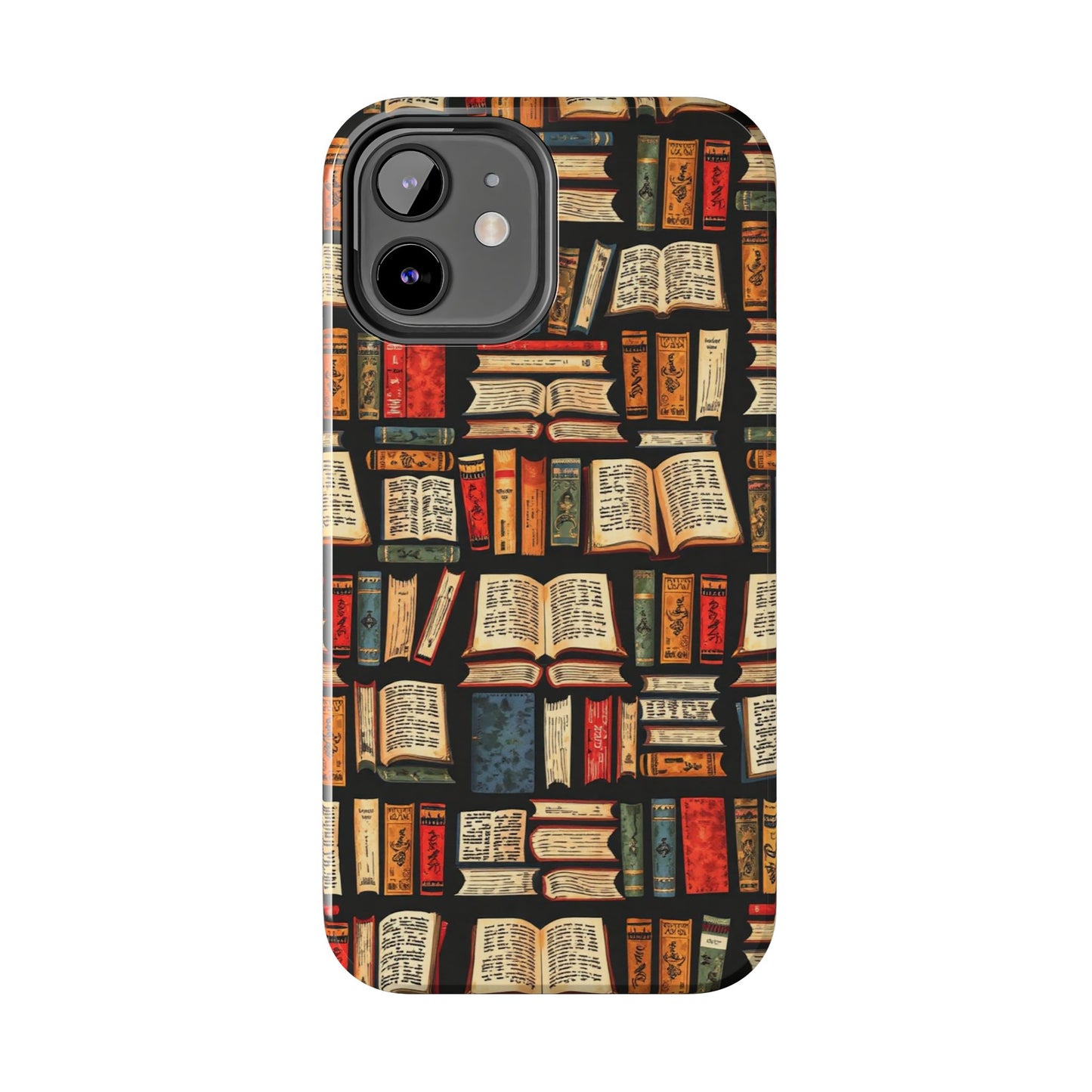 Book Lover Tough Phone Cases - Durable Protective Cases for Literature Fans