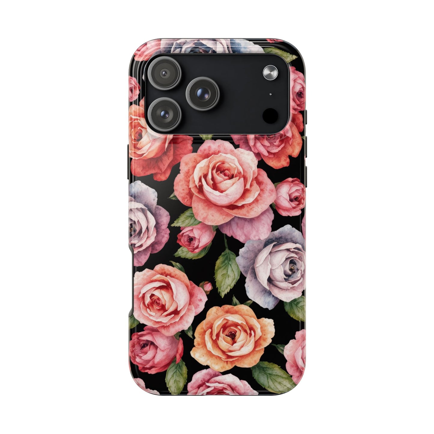 Elegant Floral Tough Phone Case - Perfect for Nature Lovers - for iPhone