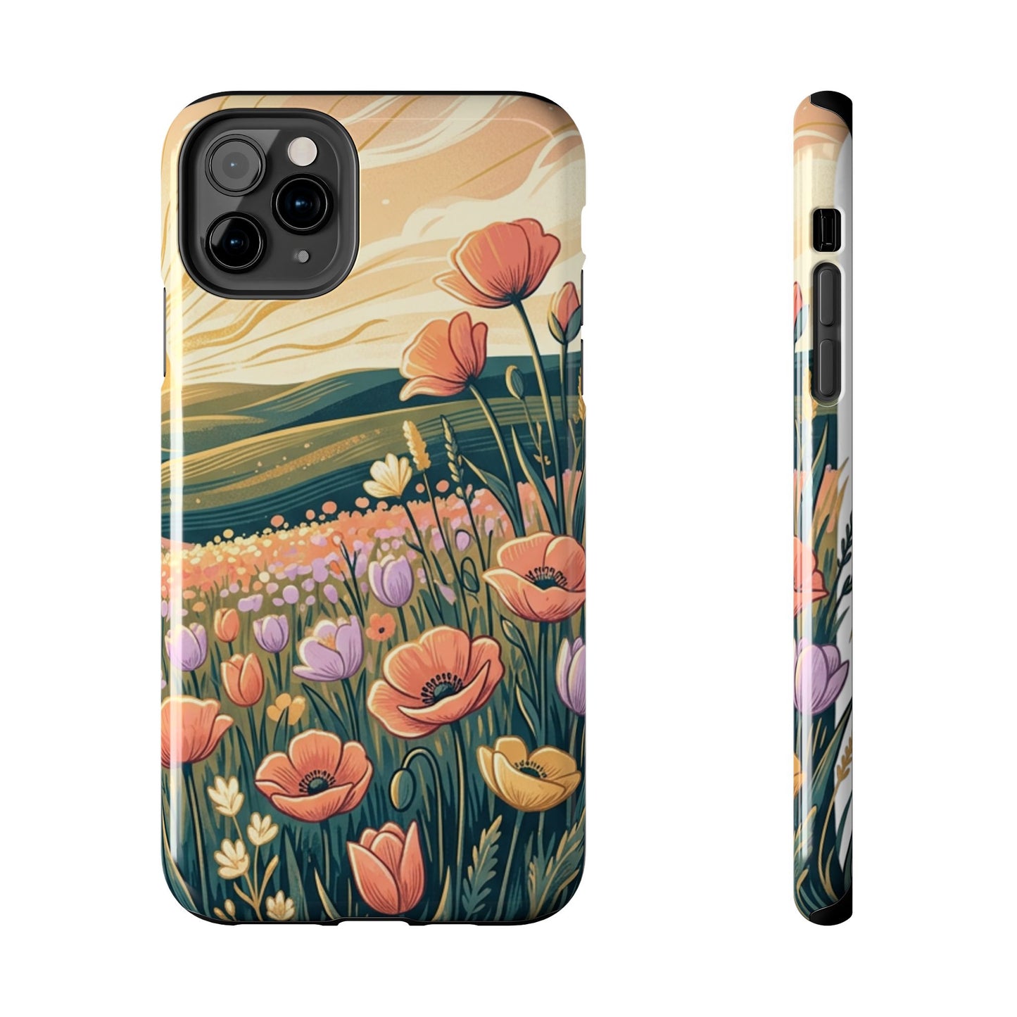 Floral Sunrise iPhone Case — Land of Flowers Design