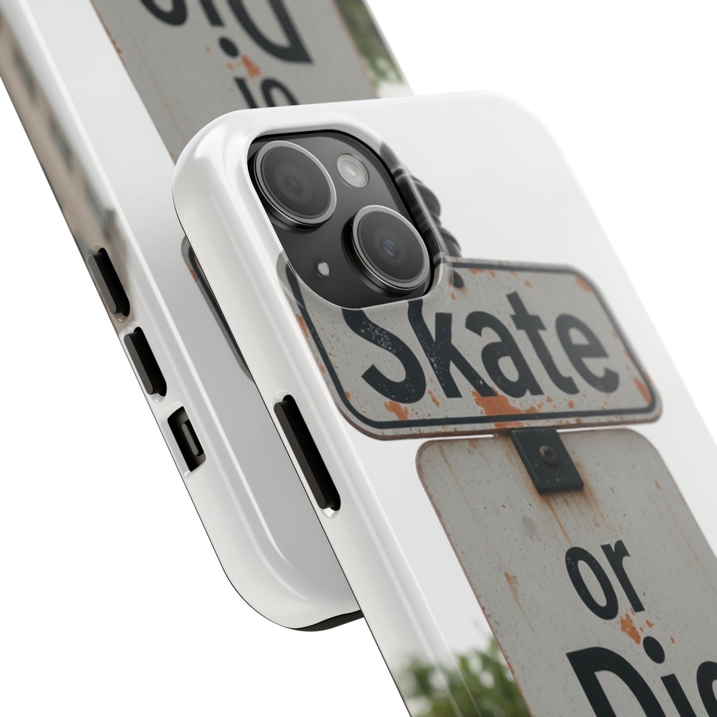 Skate or Die Tough Phone Case - Durable Protection for Skaters