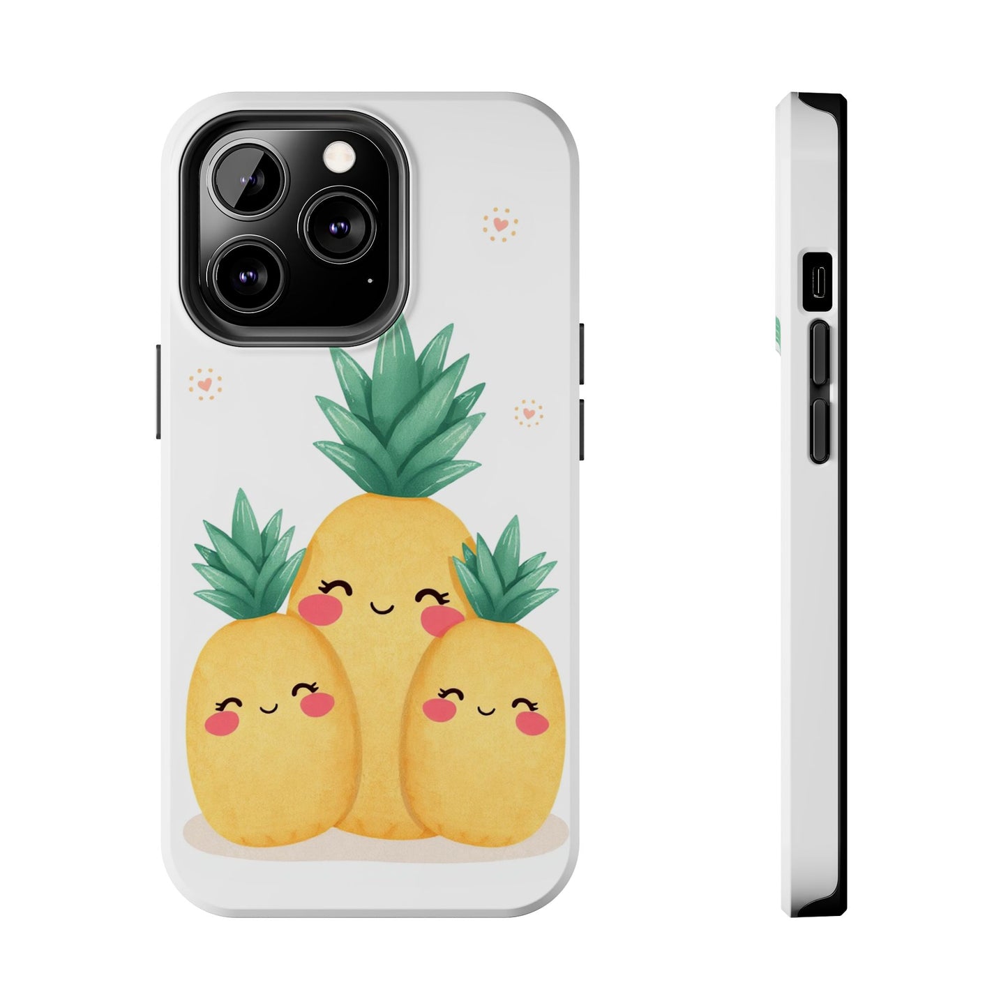 Cute Pineapple Tough Phone Cases | Fun Gift for Pineapple Lovers | Summer Vibes | Durable Phone Protection | Quirky Phone Accessory