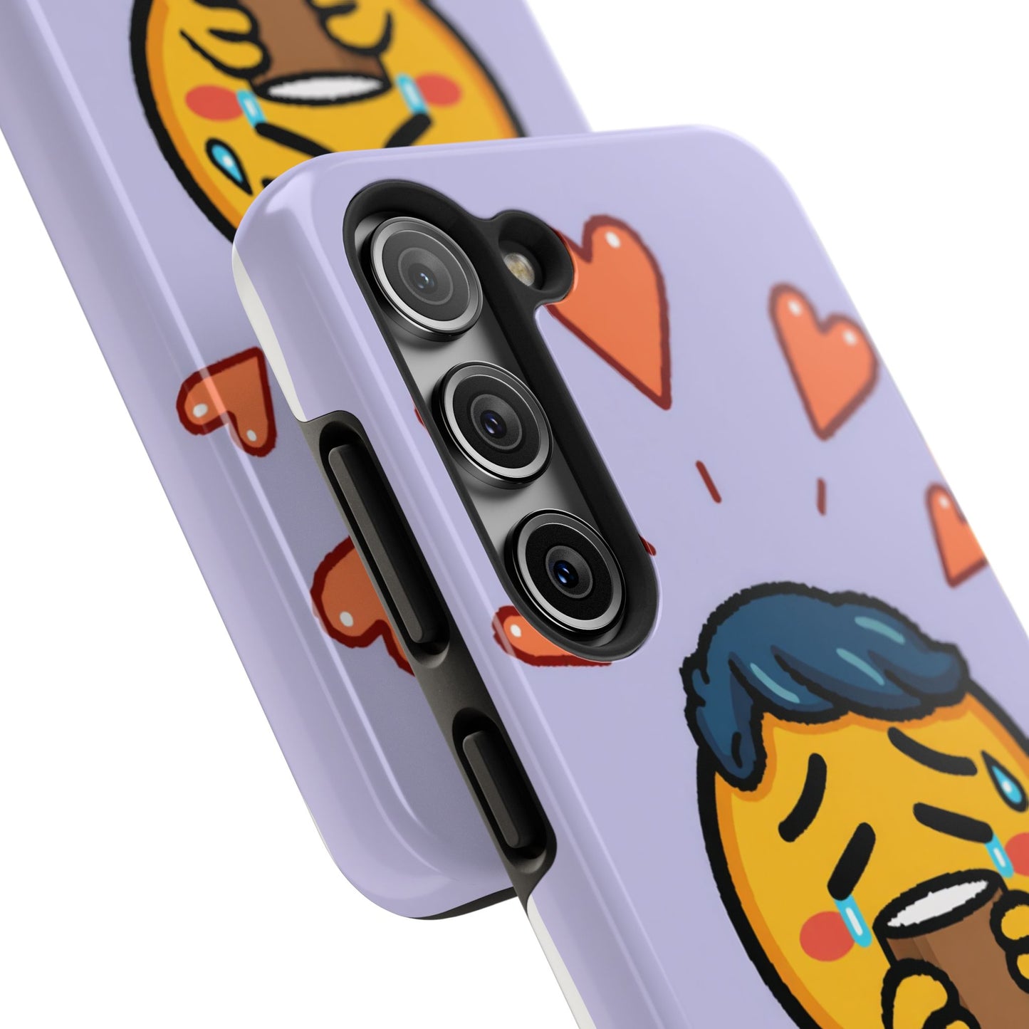 Cute Tough Phone Case - 'Not Today' Emoji Design