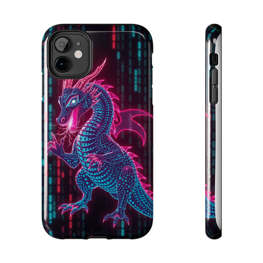 Electrifying Dragon Phone Case - Tough, Stylish Protection for Fantasy Lovers