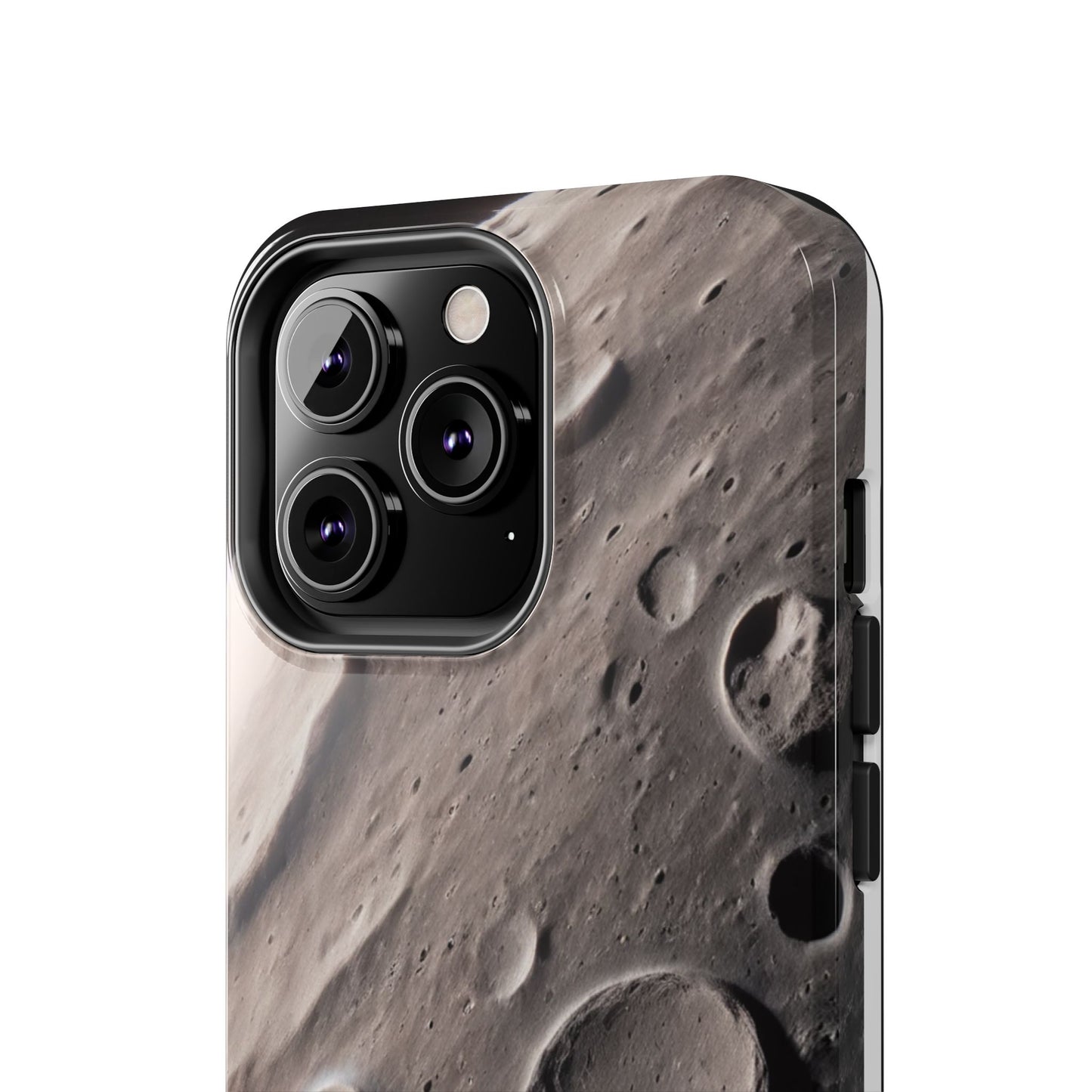 Celestial Moon Surface Tough Phone Case | Durable Space-Themed Design - for iPhone