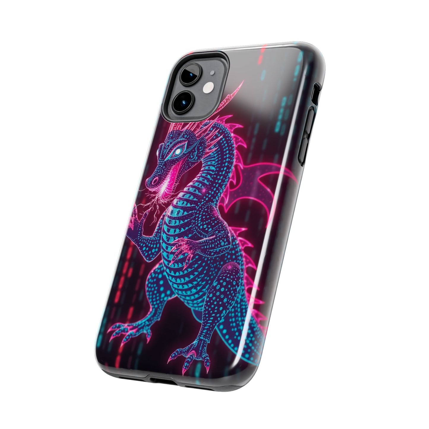 Electrifying Dragon Phone Case - Tough, Stylish Protection for Fantasy Lovers