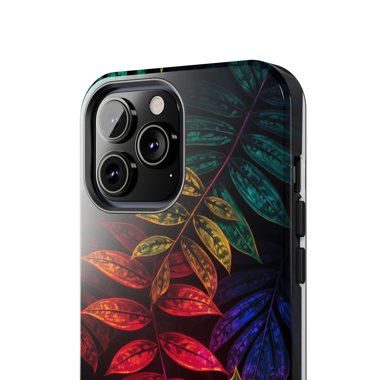 Vibrant Tropical Leaf Tough Phone Case