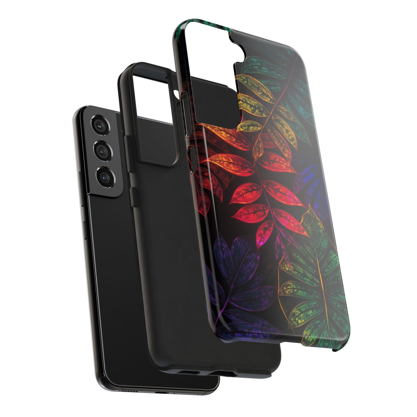 Vibrant Tropical Leaf Tough Phone Case