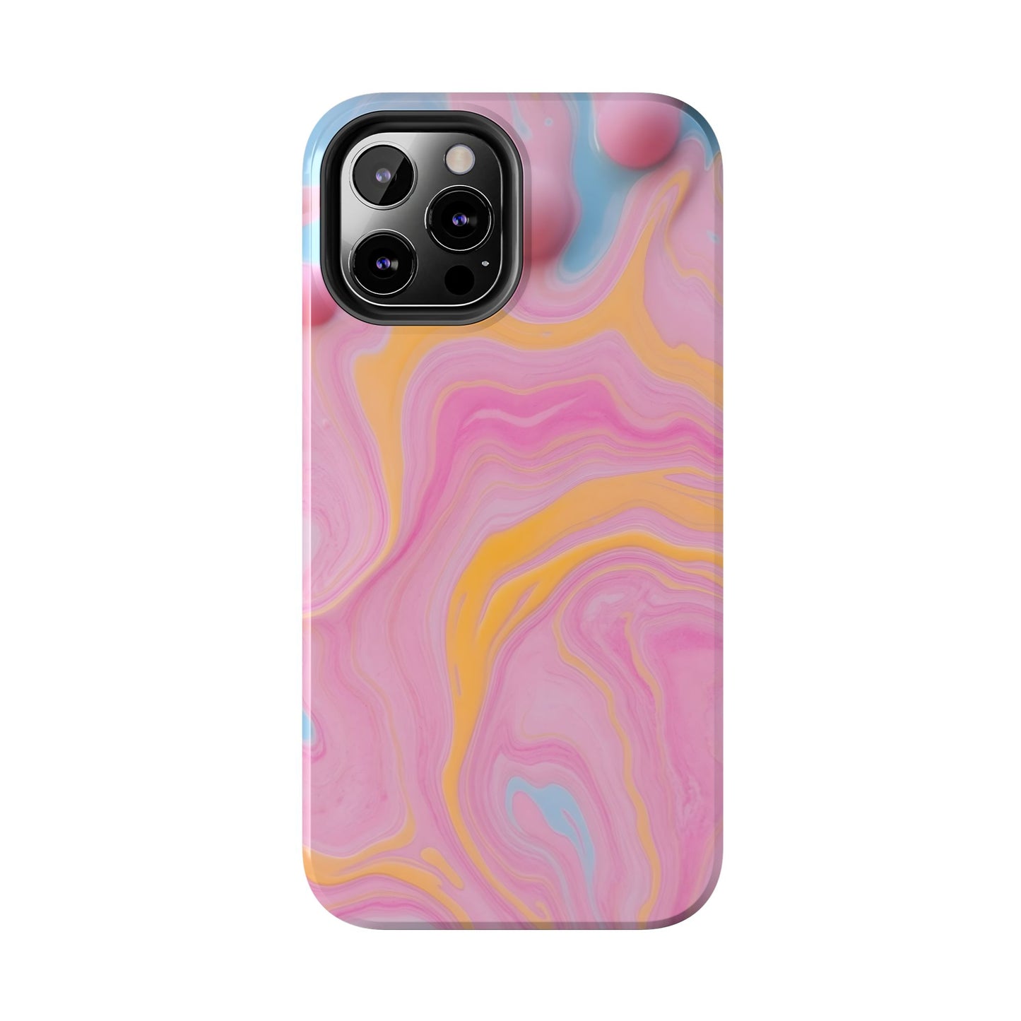 Liquid Candy Abstract Tough Phone Case - Durable Protection with Artistic Design - for iPhone