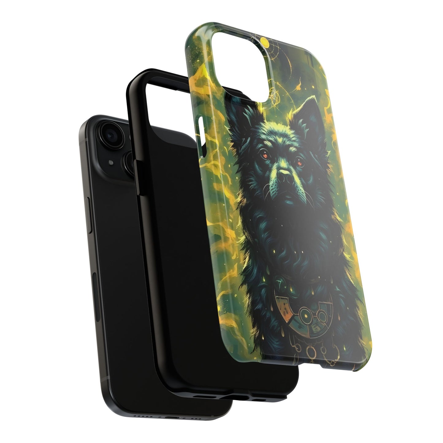 Mystical Dog Tribe Phone Case - Tough and Stylish for Pet Lovers - for iPhone