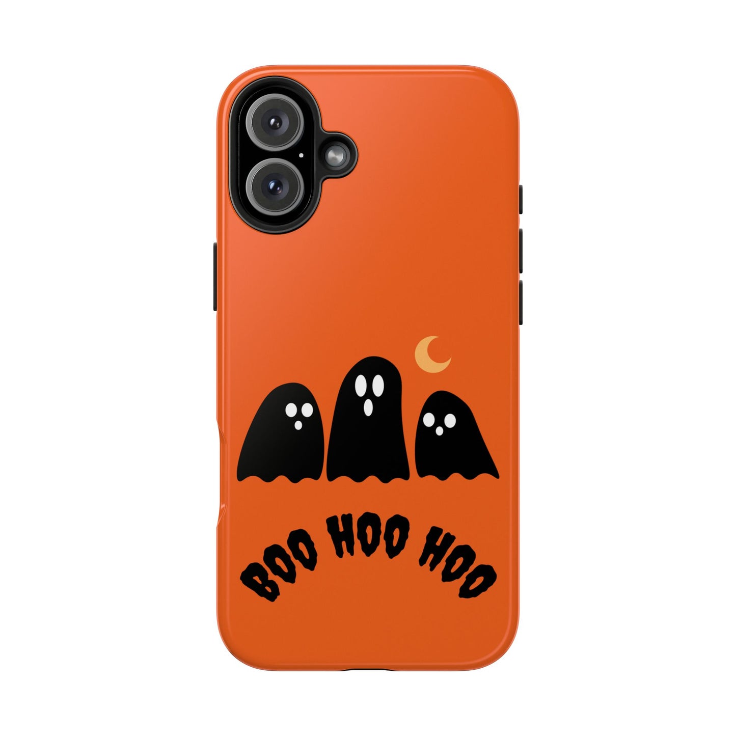 Halloween Ghost Phone Case - Boo Hoo Hoo Design - for iPhone