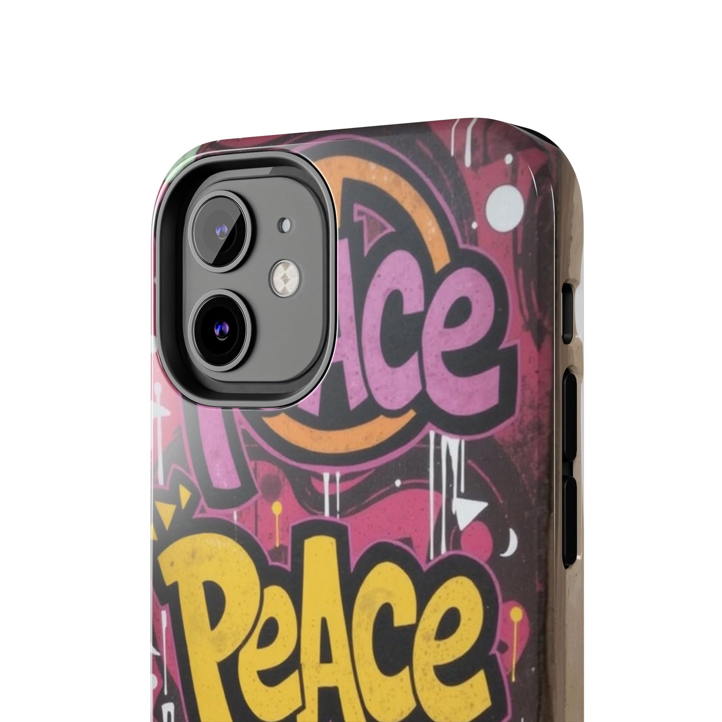 Colorful Peace Joy Tough Phone Case