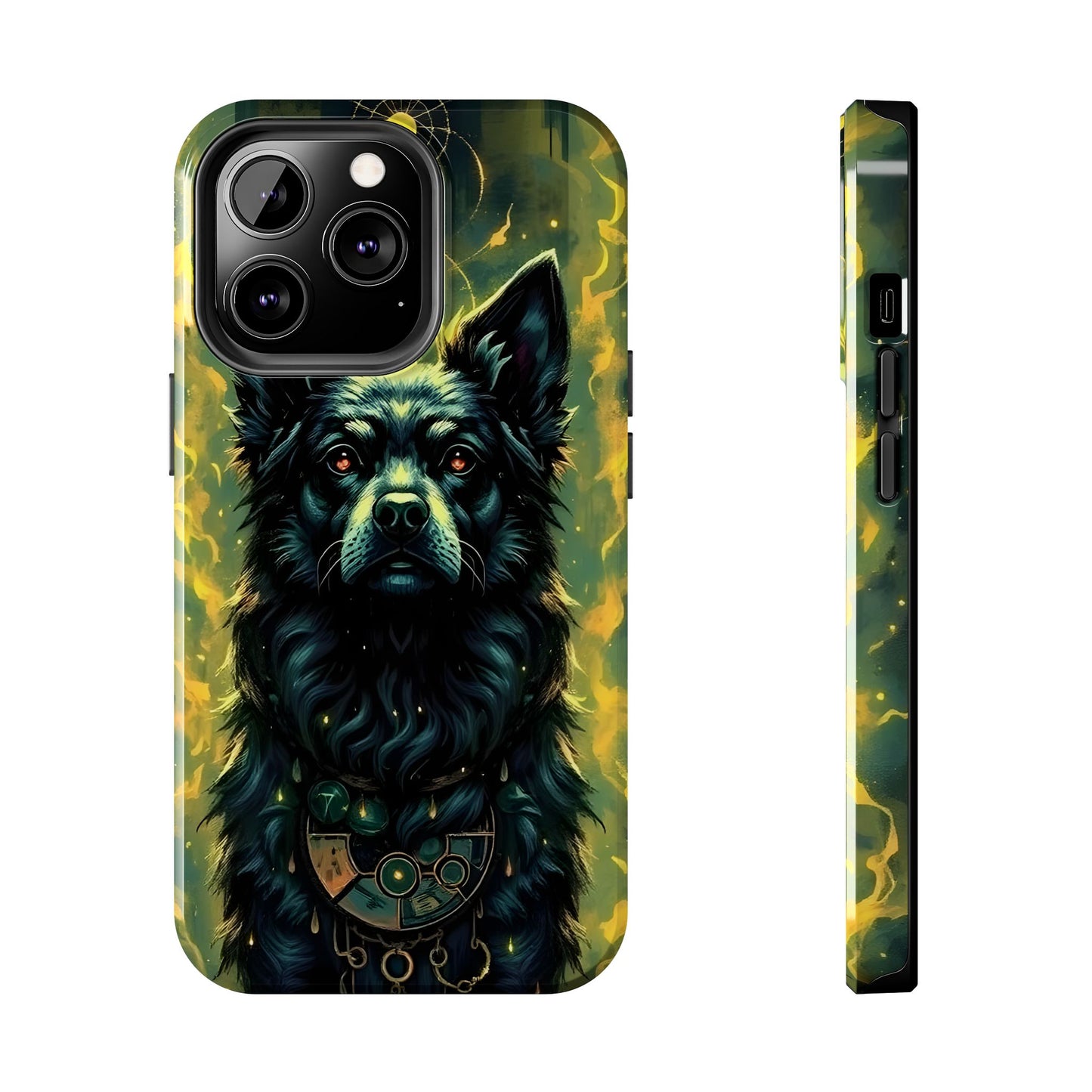 Mystical Dog Tribe Phone Case - Tough and Stylish for Pet Lovers - for iPhone