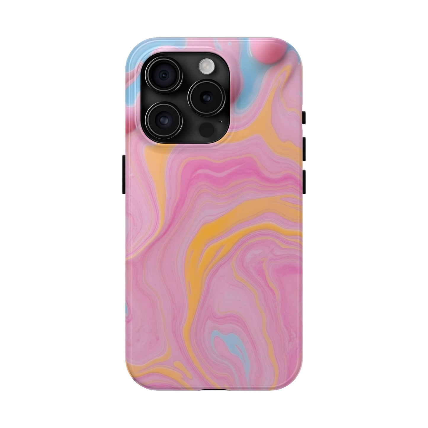 Liquid Candy Abstract Tough Phone Case - Durable Protection with Artistic Design - for iPhone