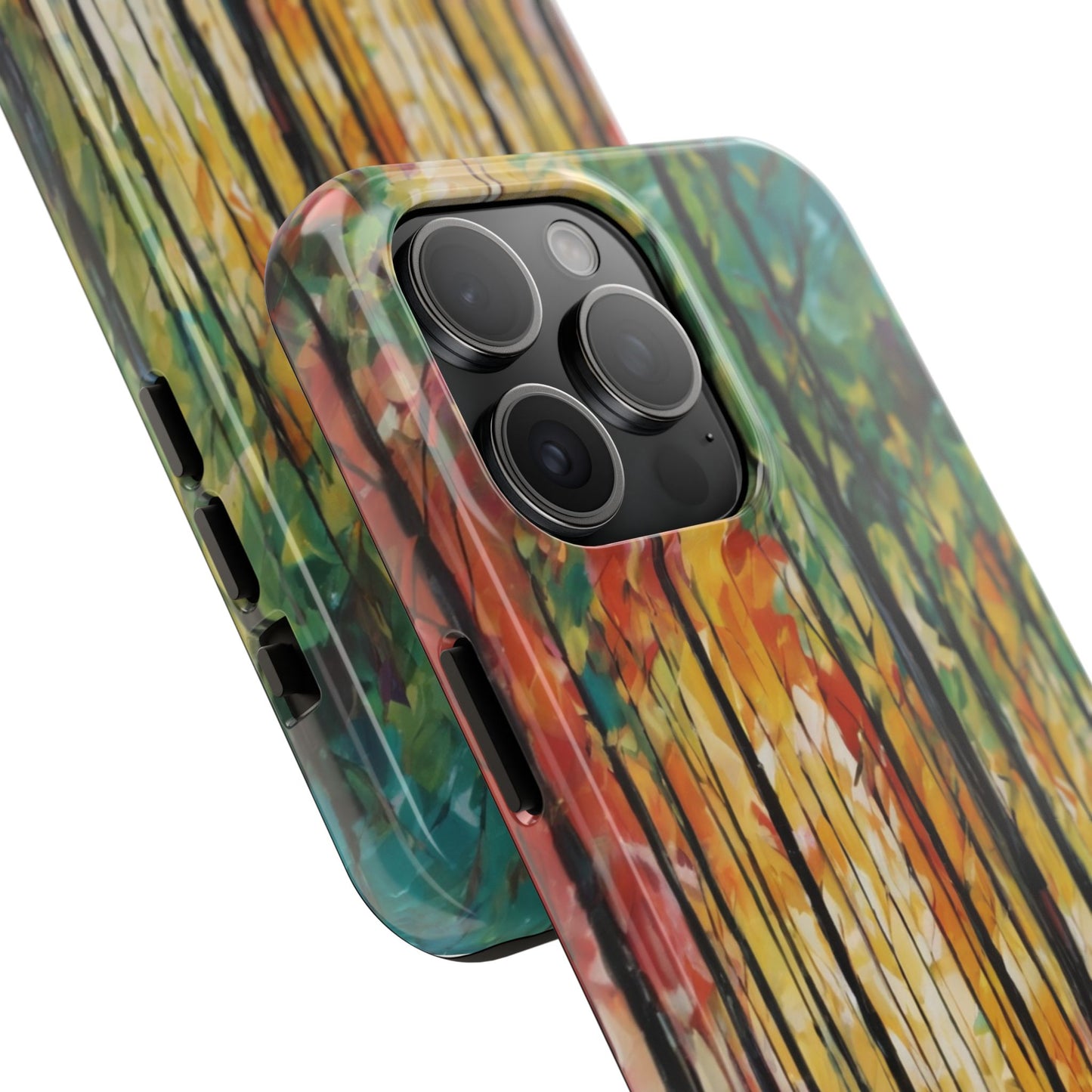 Autumn Forest Tough Phone Case - Colorful Nature Design - for iPhone