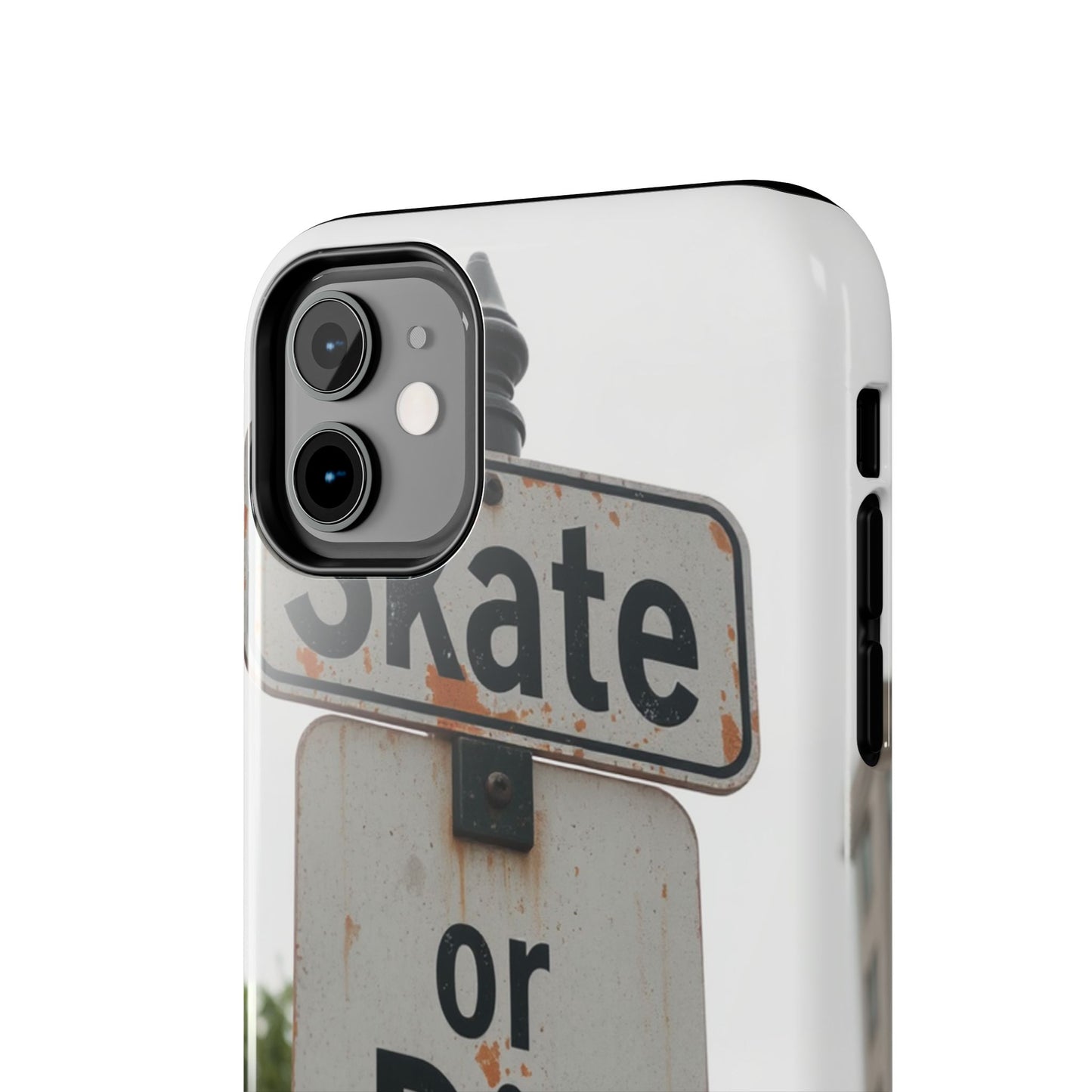 Skate or Die Tough Phone Case - Durable Protection for Skaters