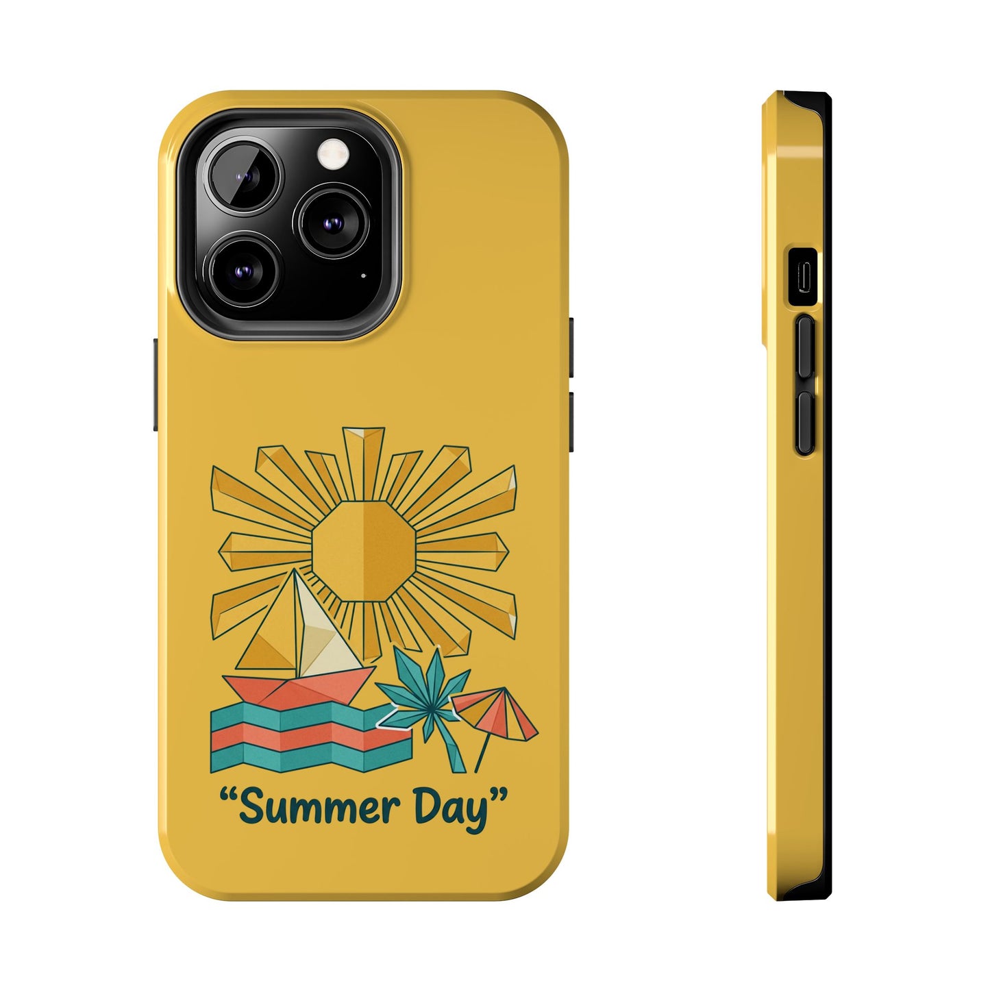 Summer Day Origami iPhone Case — Tough Protective Cover