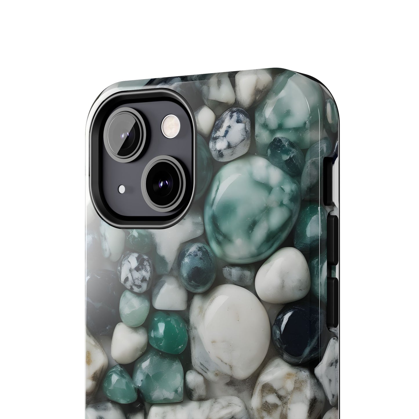 Small Rocks Pattern Tough Phone Case - Stylish & Durable Protection - for iPhone