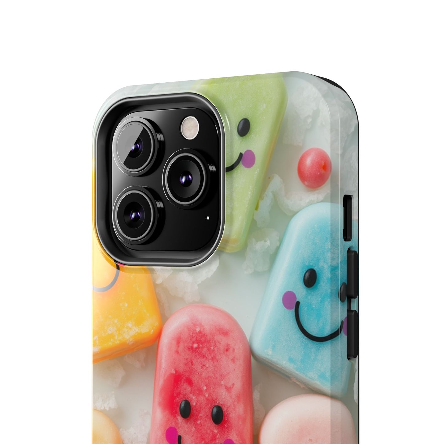 Cute Smile Popsicle Tough Phone Case - Fun Protection for Your Device
