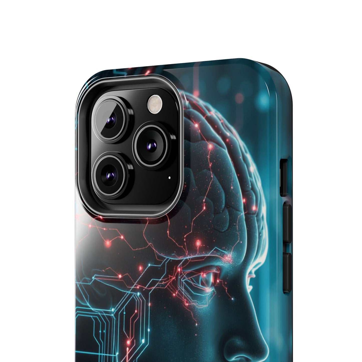 Futuristic Brain Design Tough Phone Case