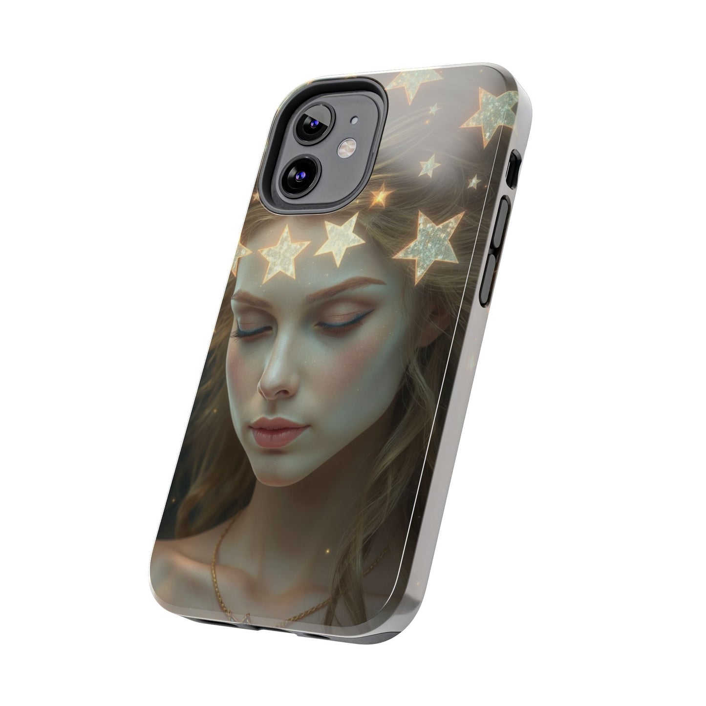 Celestial Dream Tough Phone Case - Artistic Starry Design for Style Enthusiasts