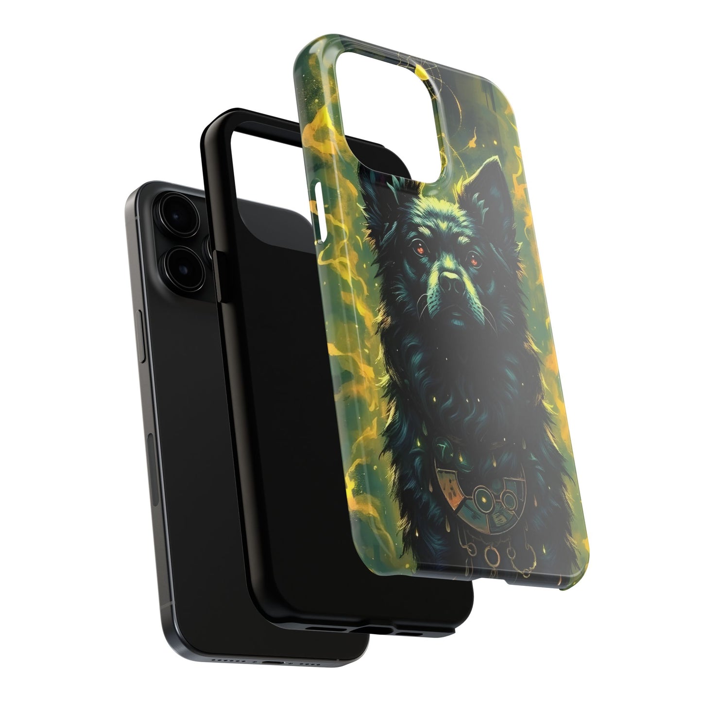 Mystical Dog Tribe Phone Case - Tough and Stylish for Pet Lovers - for iPhone