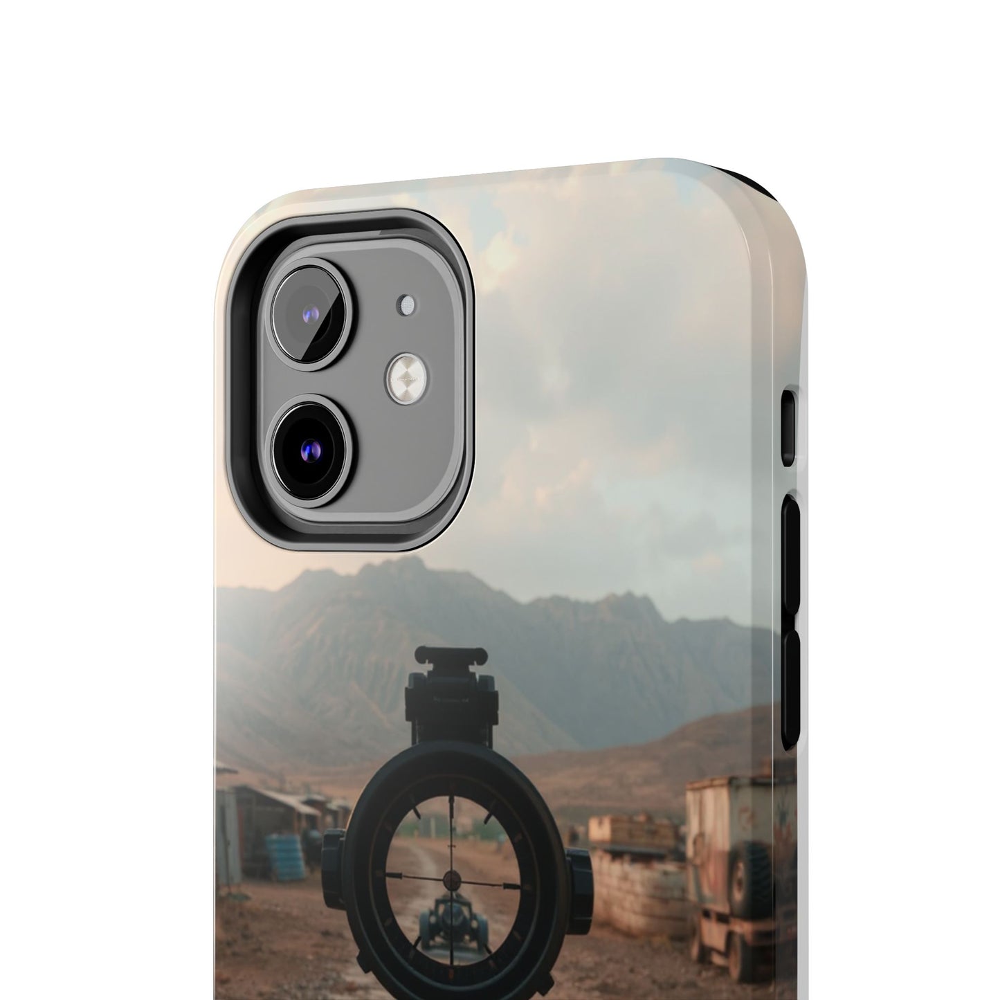 Tough Phone Case - Military Inspired Design with Sniper Scope