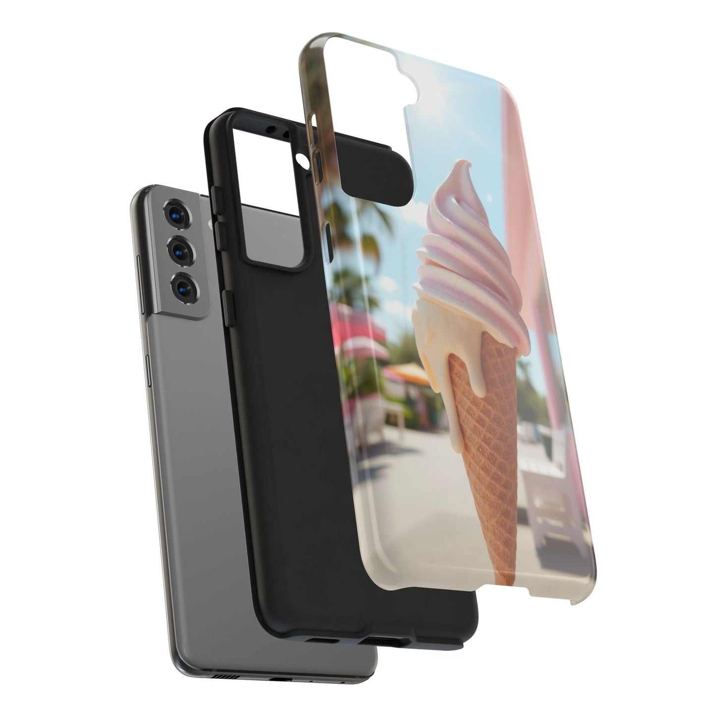 Ice Cream Cone Phone Case – Tough and Stylish Protection