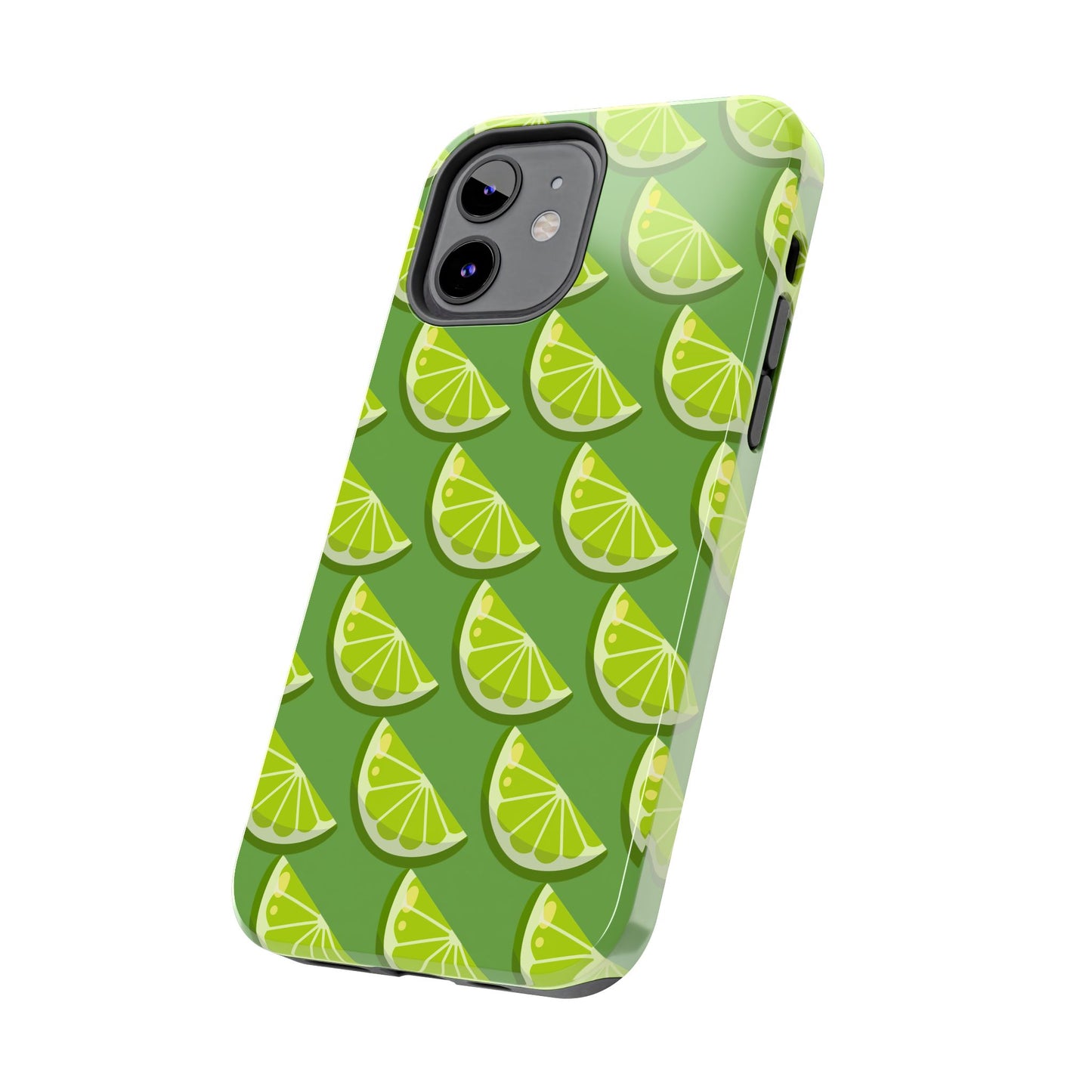 Lime Slice Tough Phone Case - Green Party - for iPhone