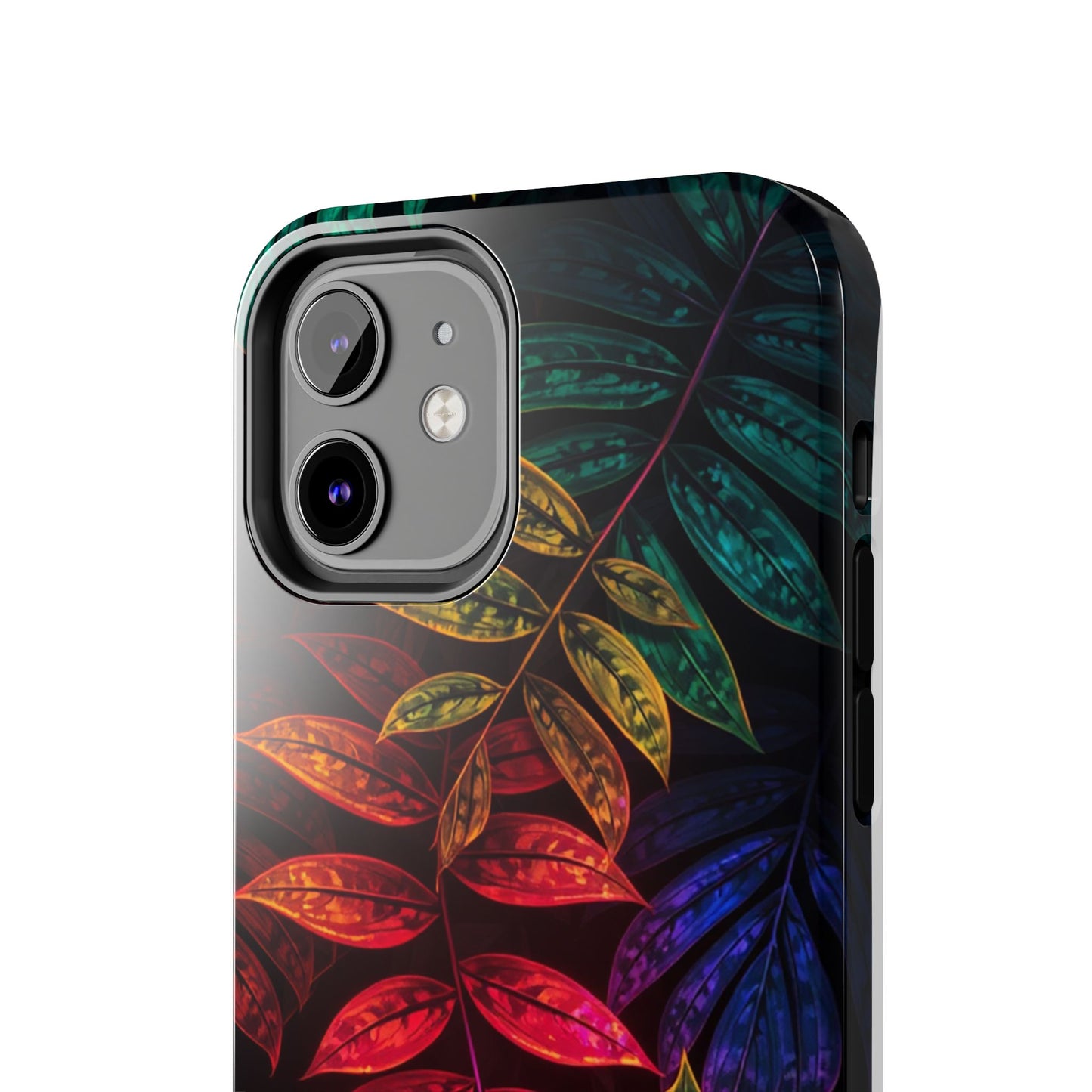 Vibrant Tropical Leaf Tough Phone Case