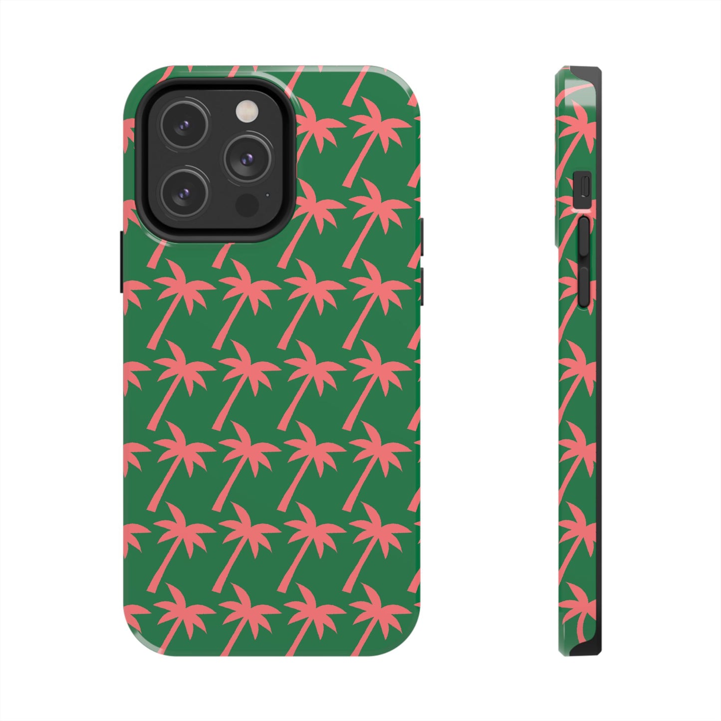 Tropical Palm Pattern for Beach Lovers - Tough Phone Case - for iPhone