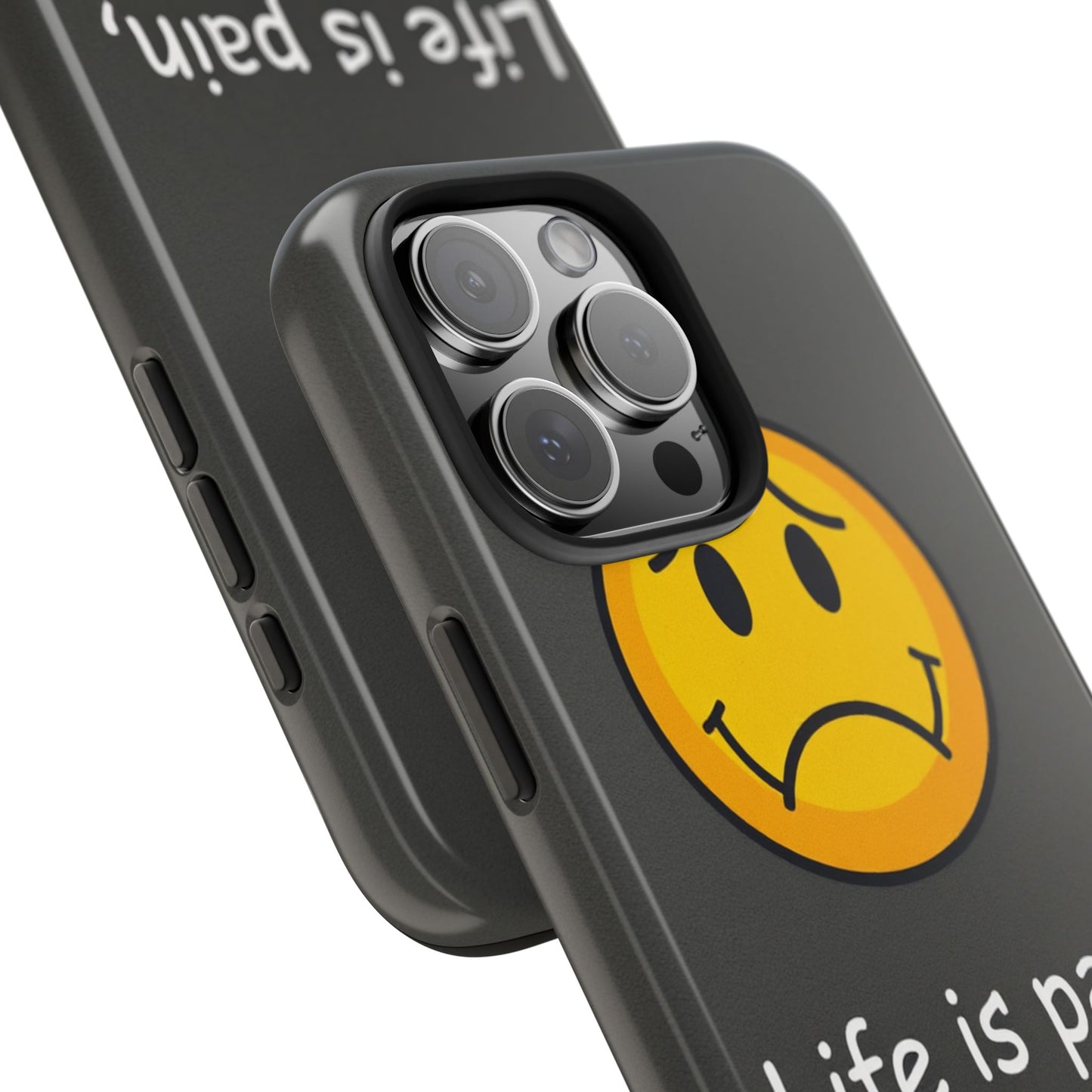 Life is Pain Tough Phone Case - Trendy Design for Smartphone Protection