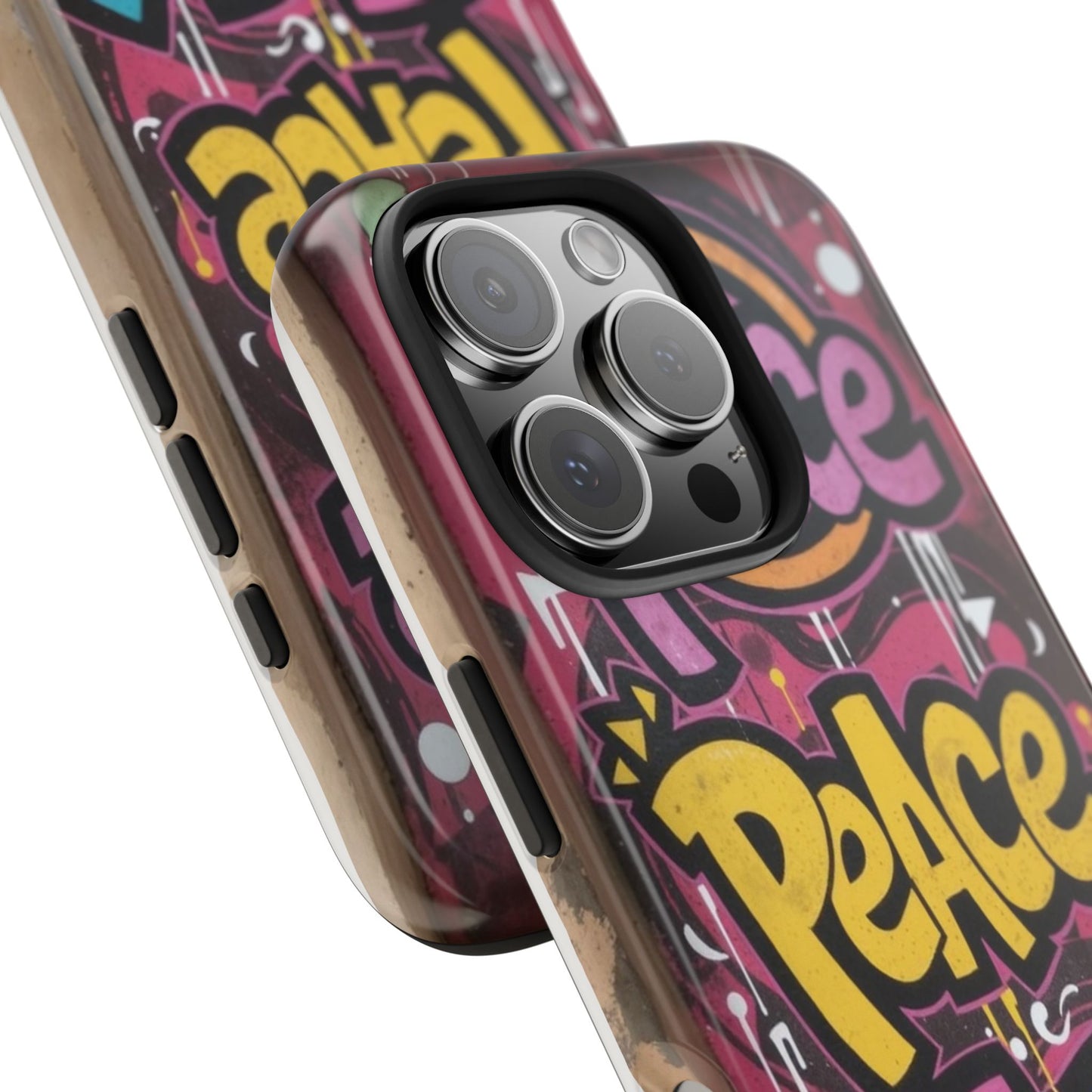 Colorful Peace Joy Tough Phone Case