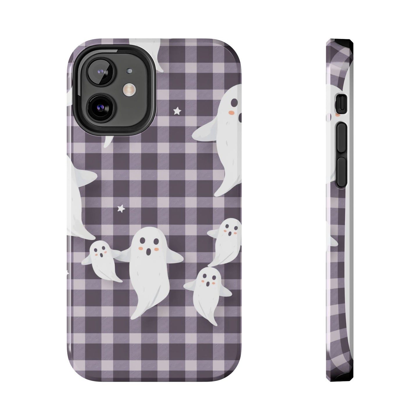 Cute Ghosts Tough Phone Case - Whimsical Halloween Design for Spooky Vibes