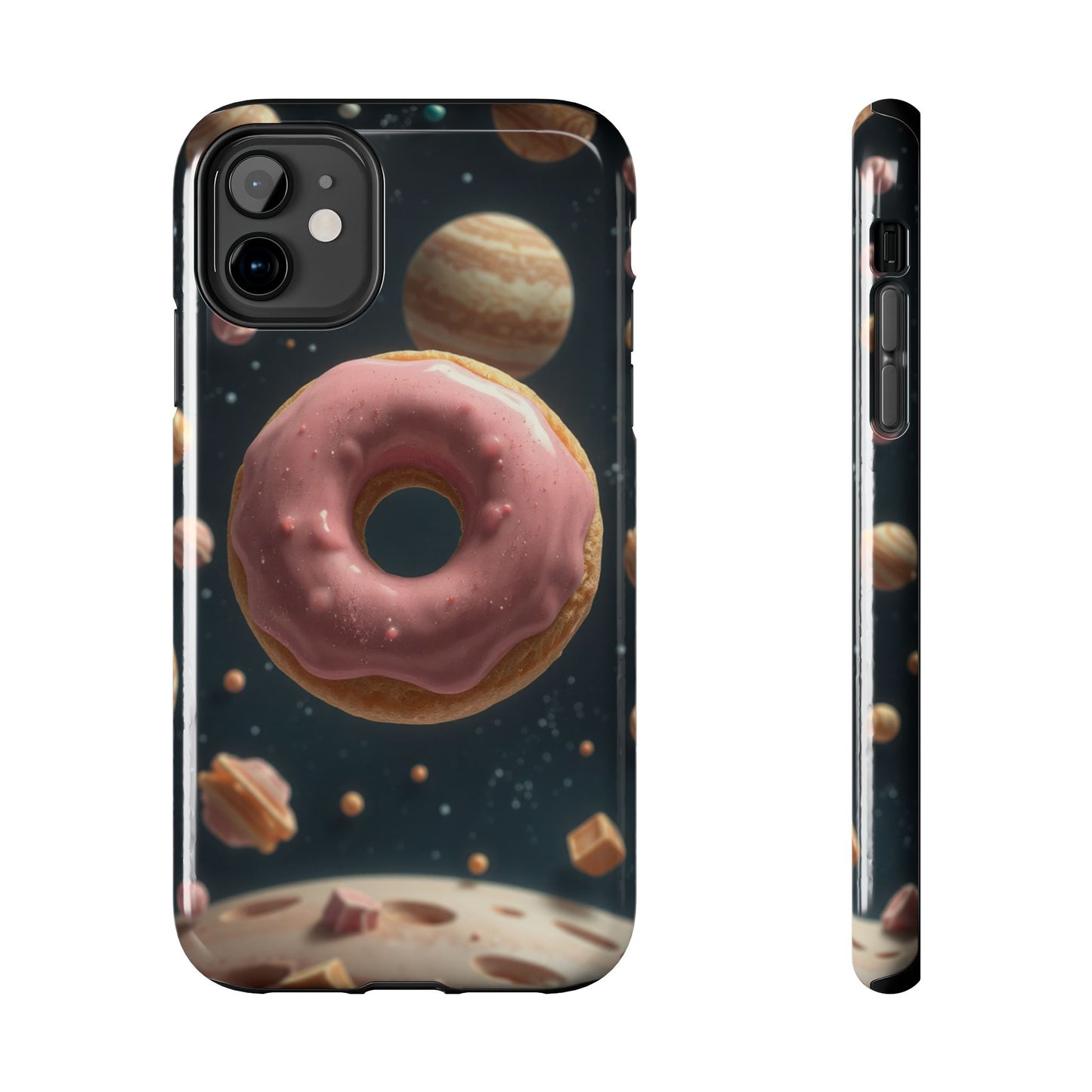 Galaxy Donut Tough Phone Case - Durable & Stylish Protective Cover