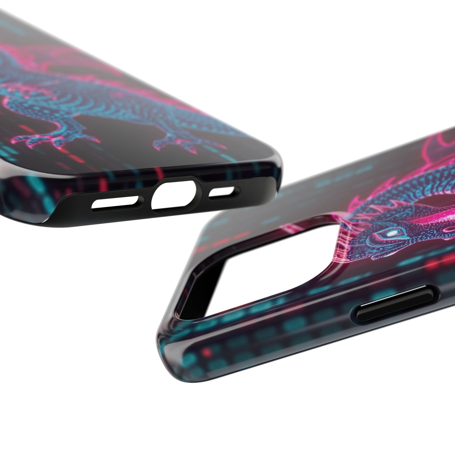 Electrifying Dragon Phone Case - Tough, Stylish Protection for Fantasy Lovers