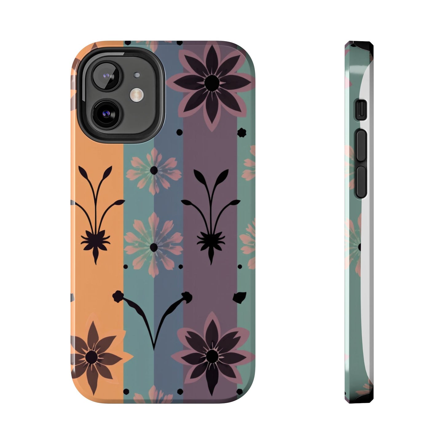 Boho Floral Tough Phone Cases - Durable & Stylish Protection - for iPhone