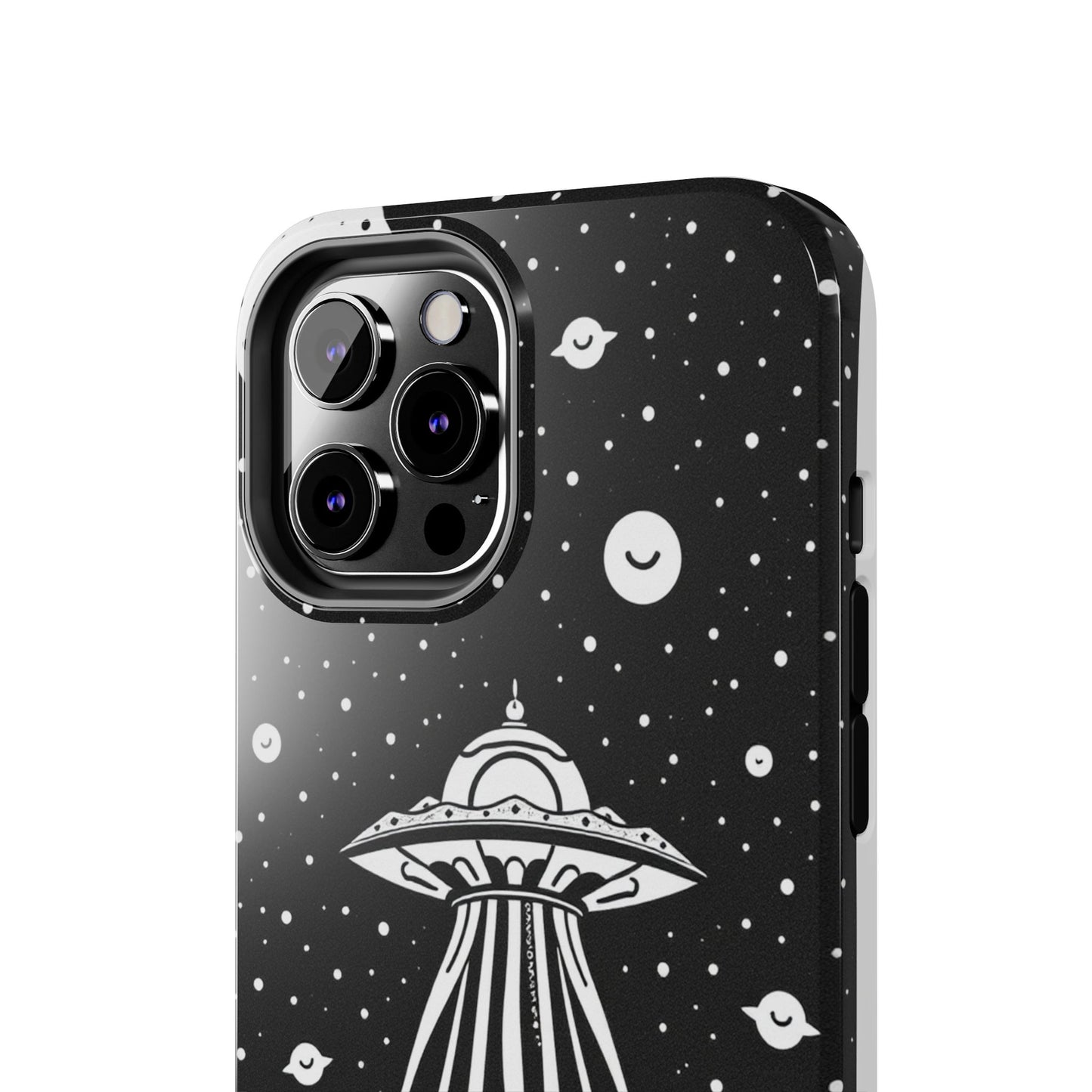 Galaxy UFO Tough Phone Case - Durable Protection with Unique Space Design